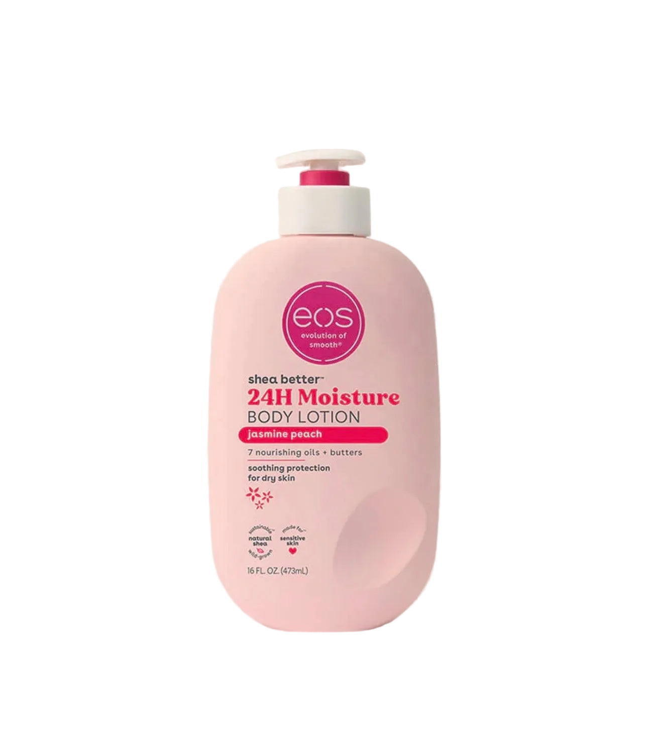 EOS Shea Better Jasmine Peach Body Lotion 473 ml