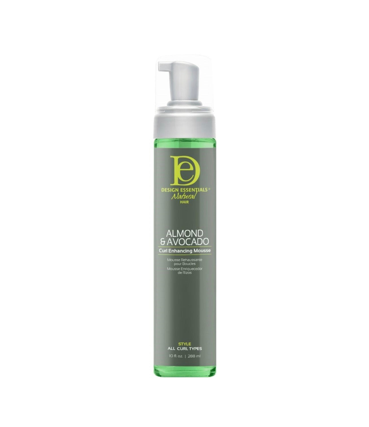 Design Essentials Almond & Avocado Curl Enhancing Mousse 288ml