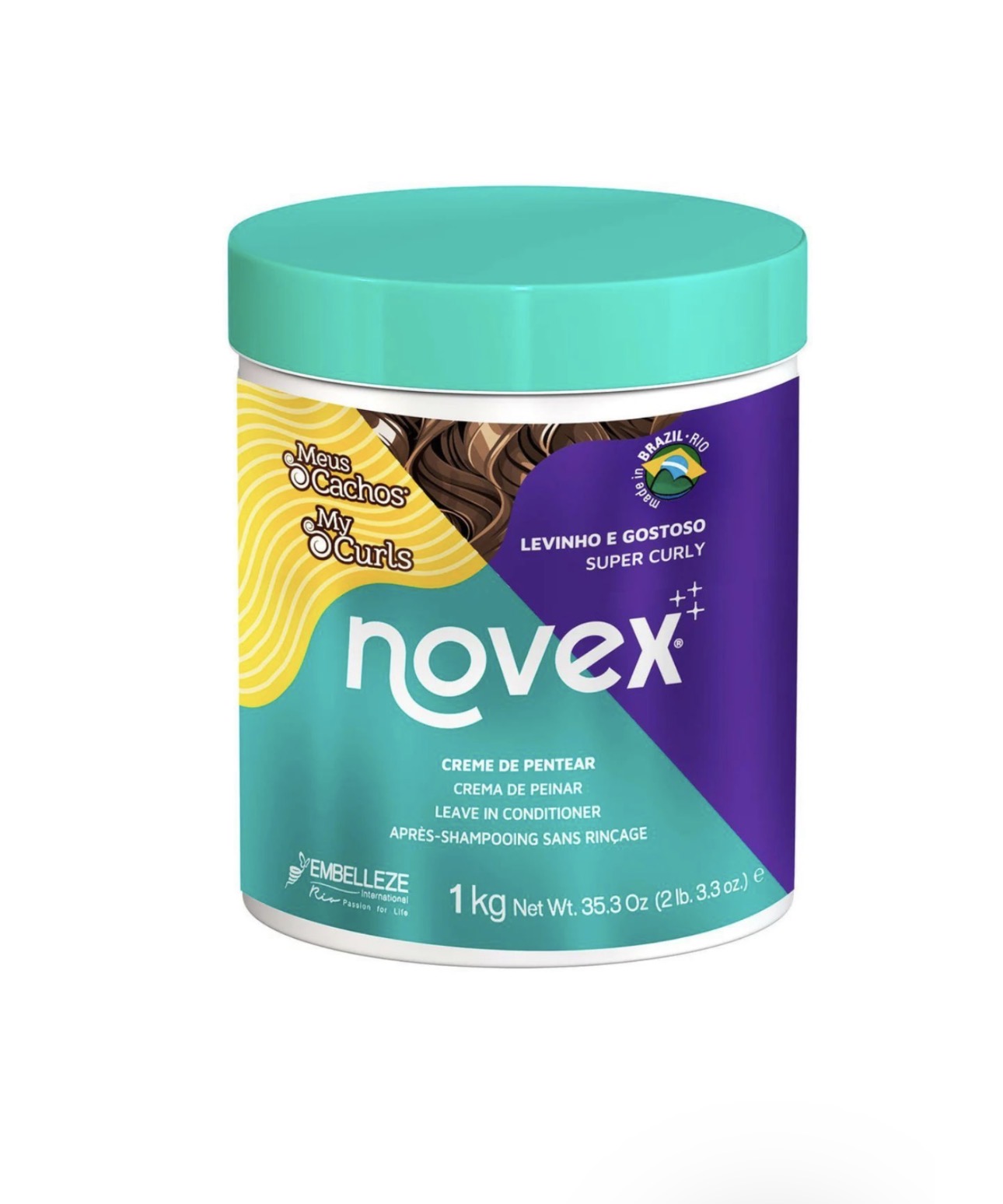 Novex My Curls Super Curly Leave In Conditioner 1kg
