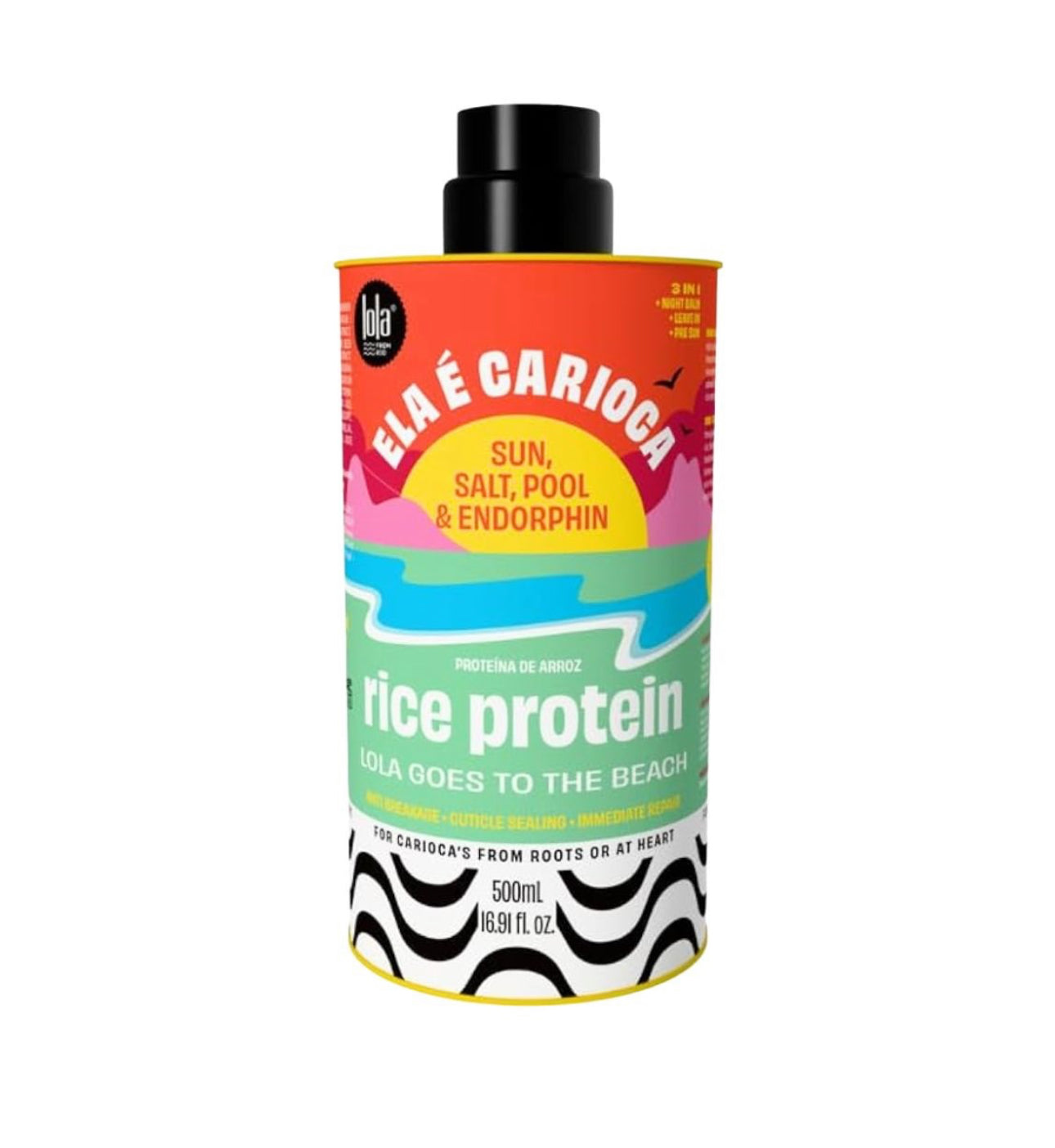 Lola Cosmetics Ela e Carioca Rice Protein For Damage Control 500gr