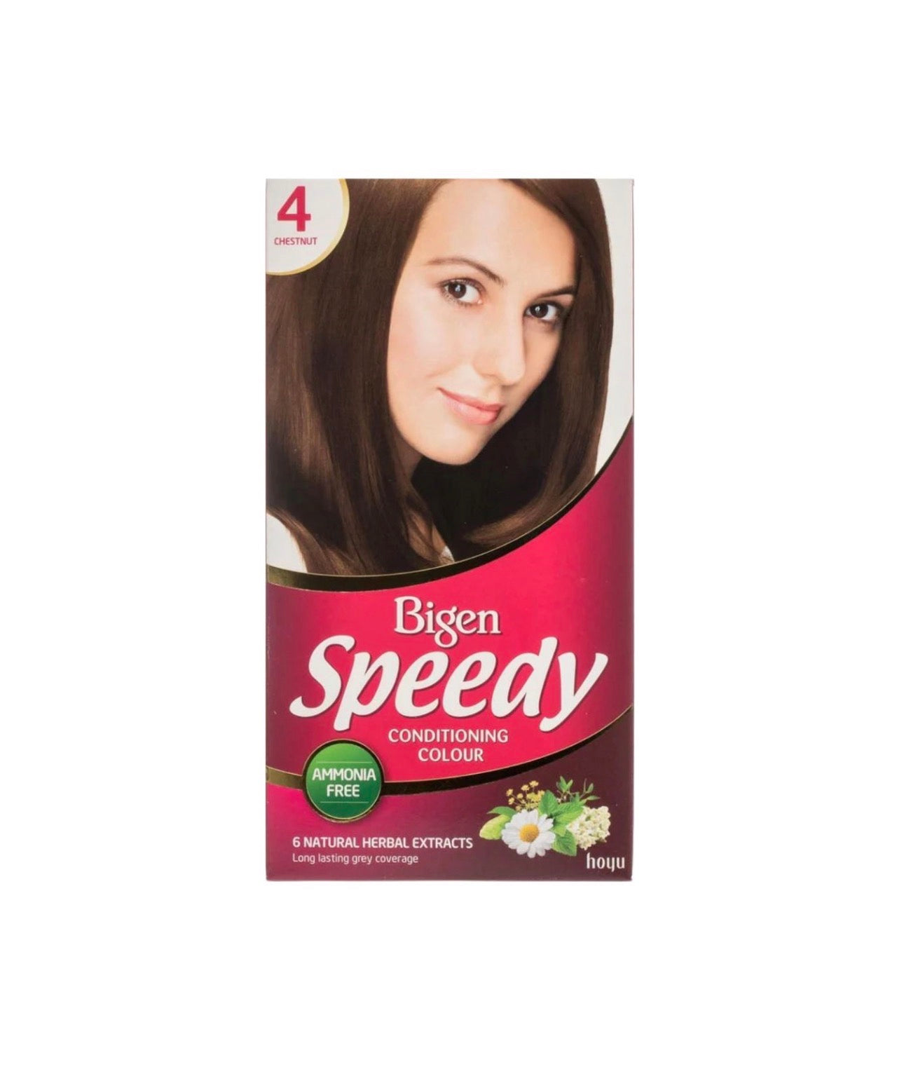 Bigen Speedy Hair Colour for Women #4 Chestnut