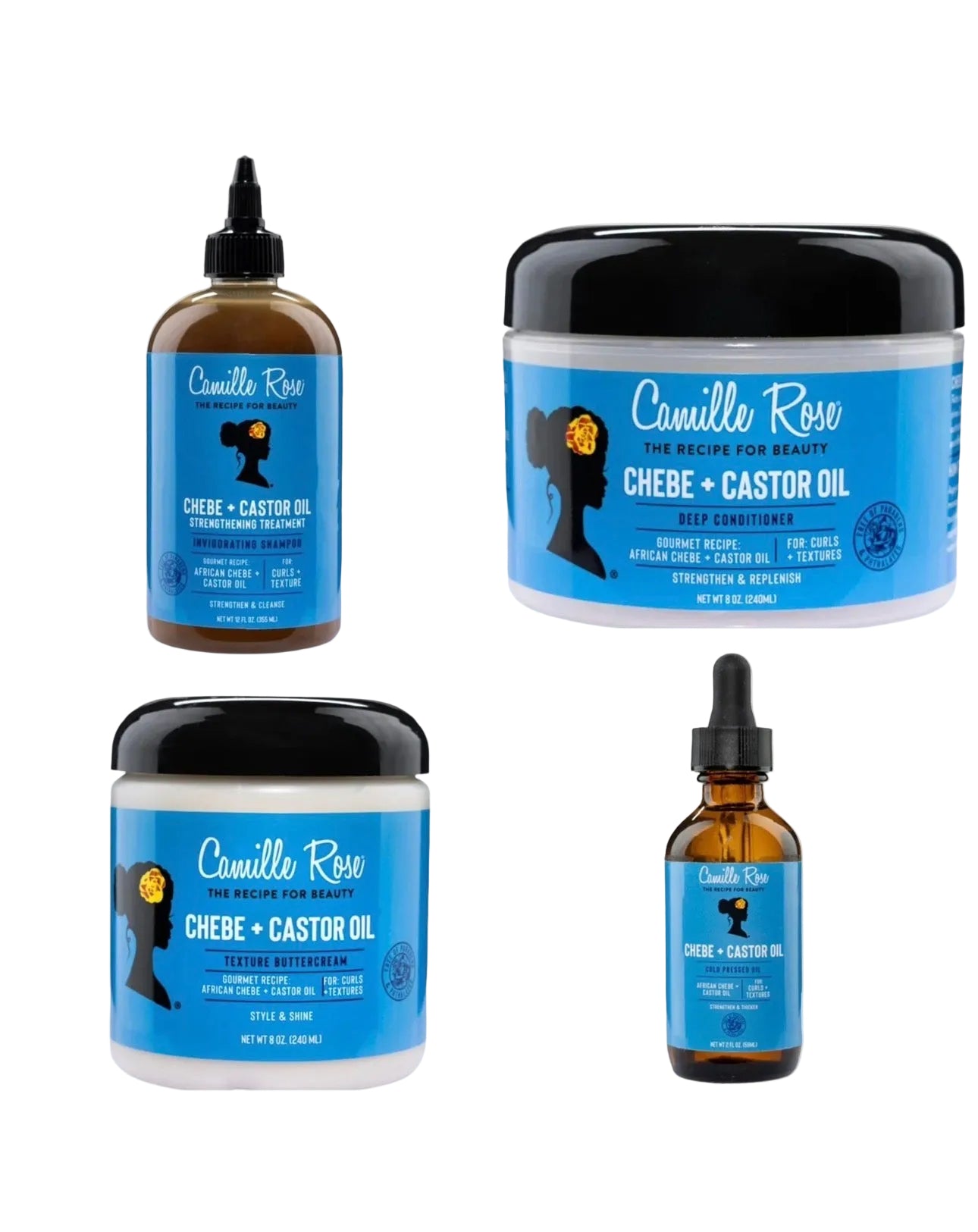 Camille Rose Chebe & Castor Oil Collection