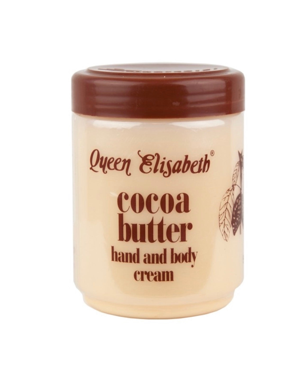 Queen Elisabeth Cocoa Butter Jar 500 ml