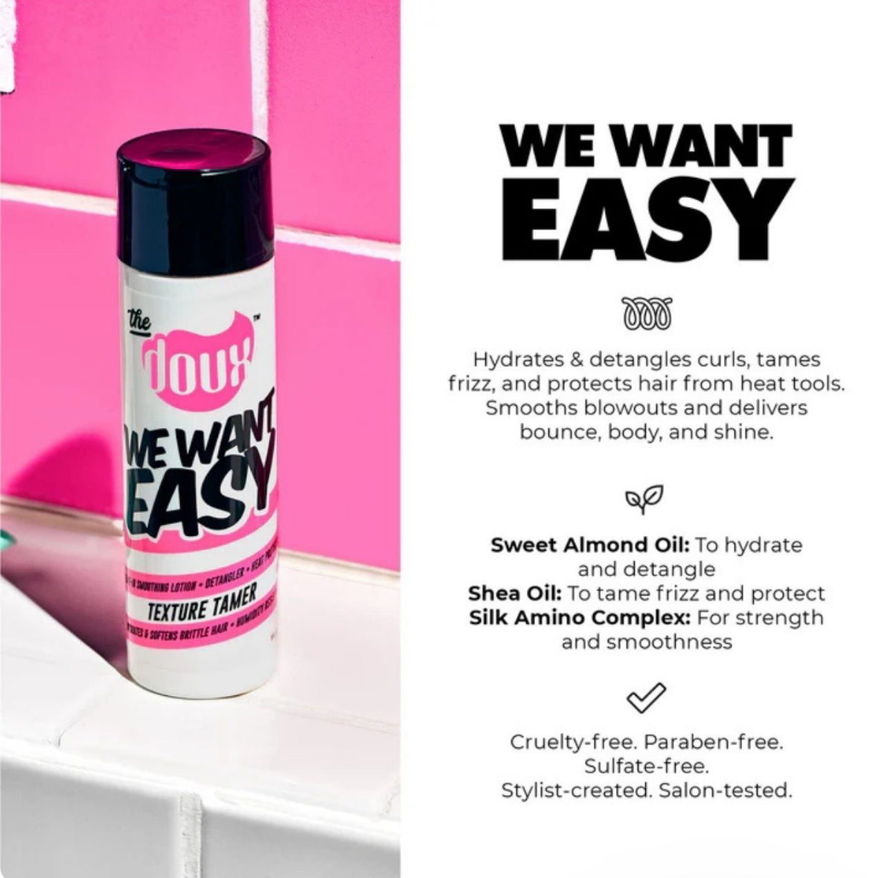 The Doux We Want Easy Texture Tamer 236ml