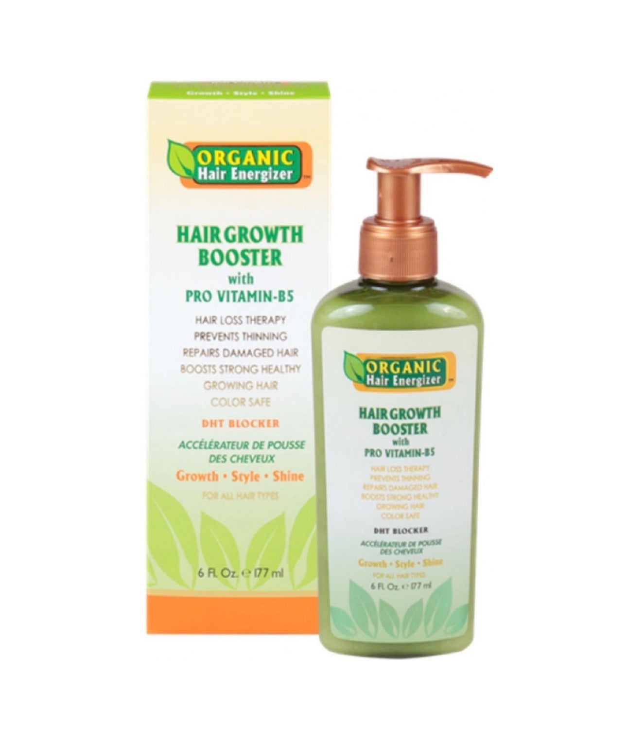 Organic Hair Energizer Growth Booster 177 ml