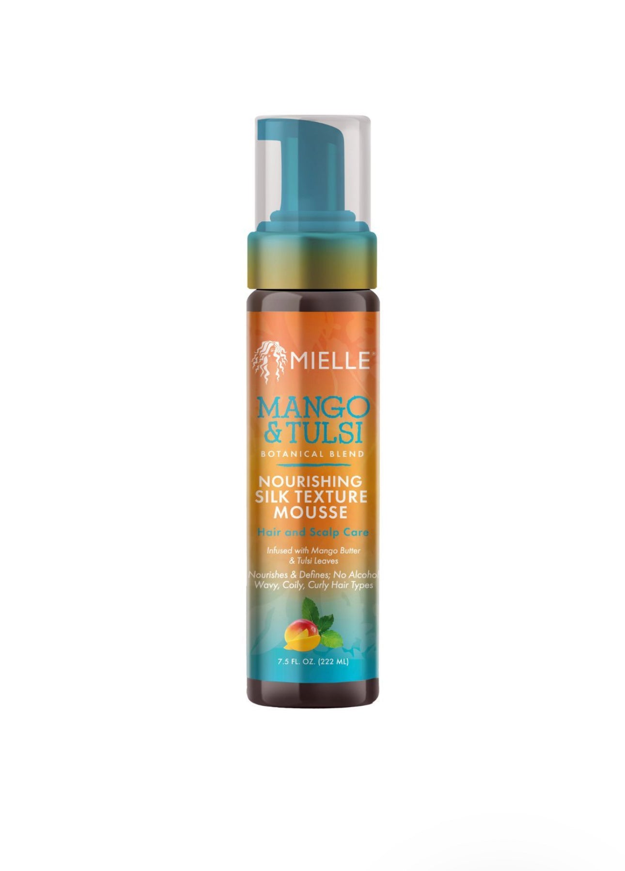 Mielle Mango & Tulsi Silk Texture Mousse 222ml