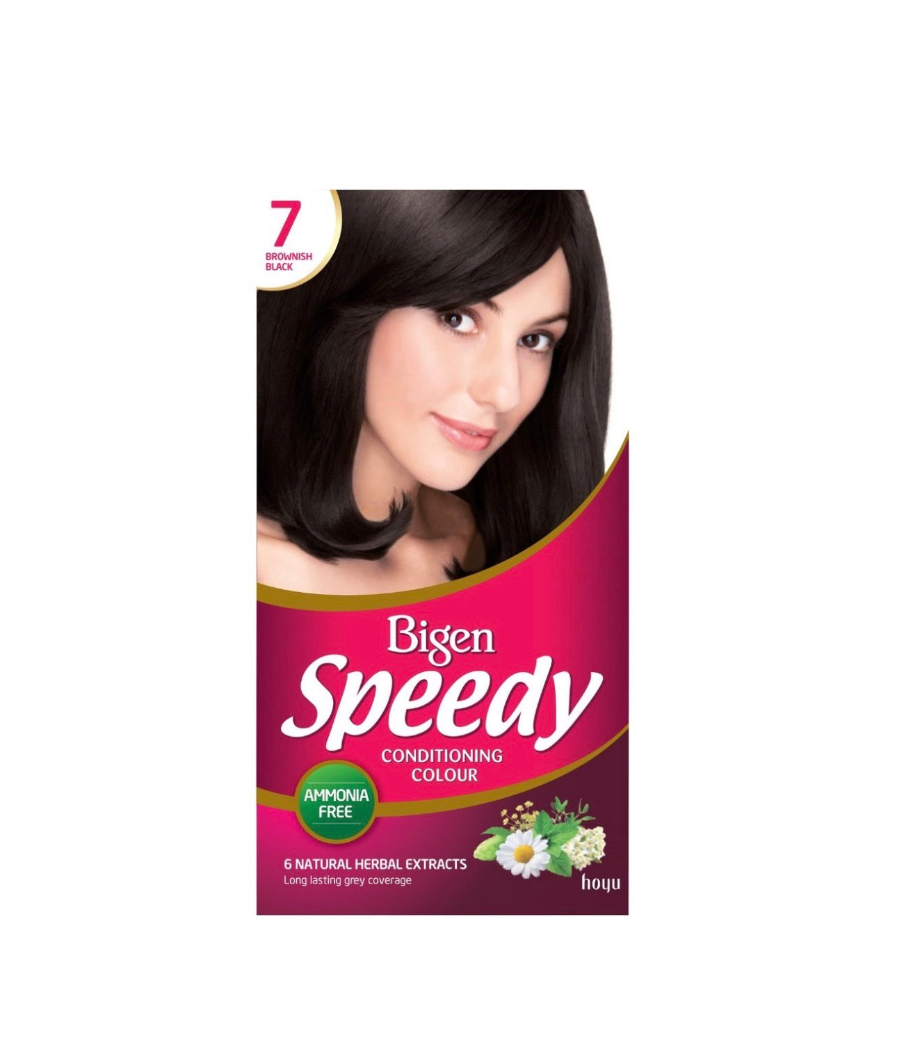 Bigen Speedy Hair Colour for Women #7 Brownish Black