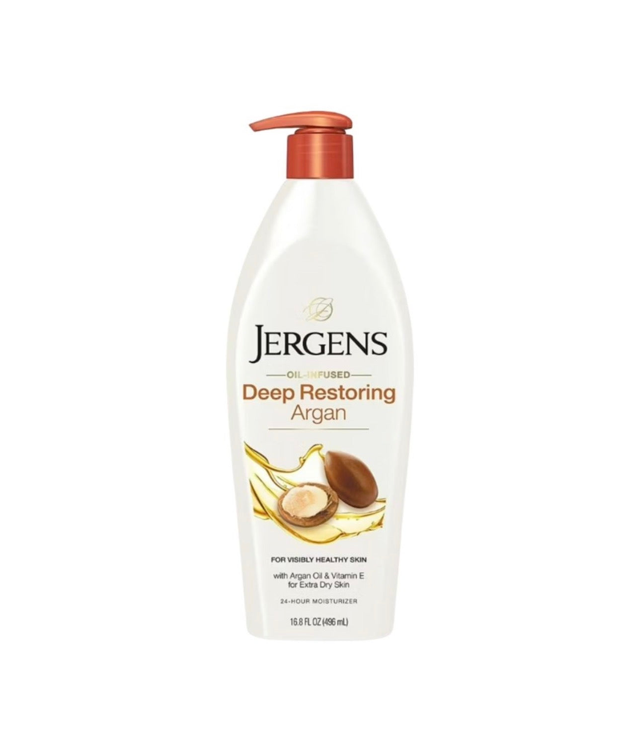 Jergens Deep Restoring Argan Moisturizer Lotion 16oz