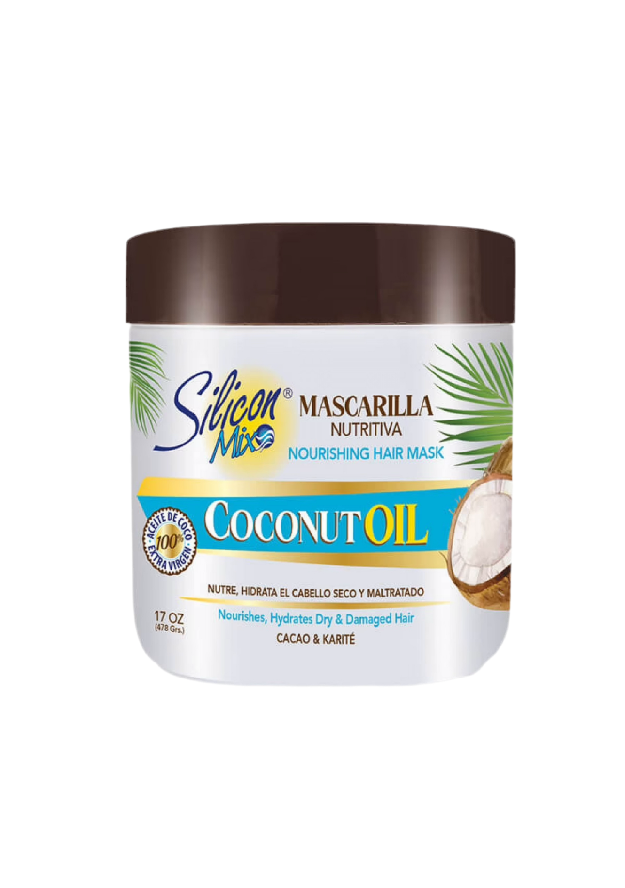 Silicon Mix Coconut Oil Treatment Hair Mask 17oz