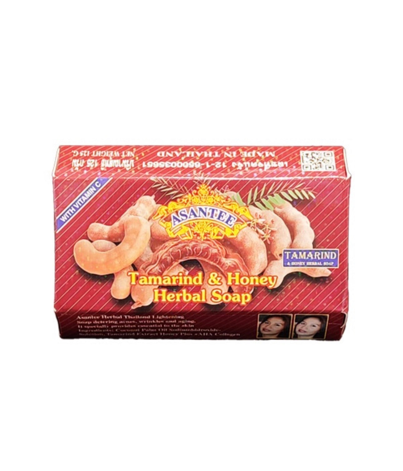 Asantee Tamarind & Honey Herbal Soap 125g