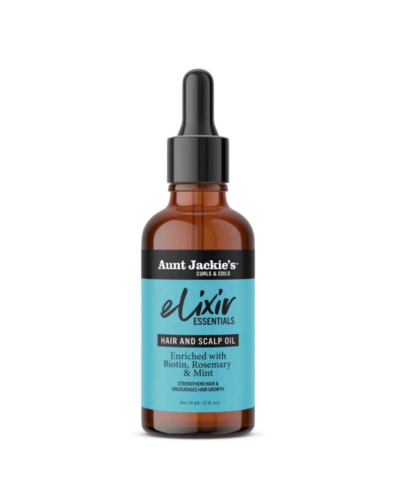 Aunt Jackie's Elixir Biotin & Rosemary Hair & Scalp Oil 59ml