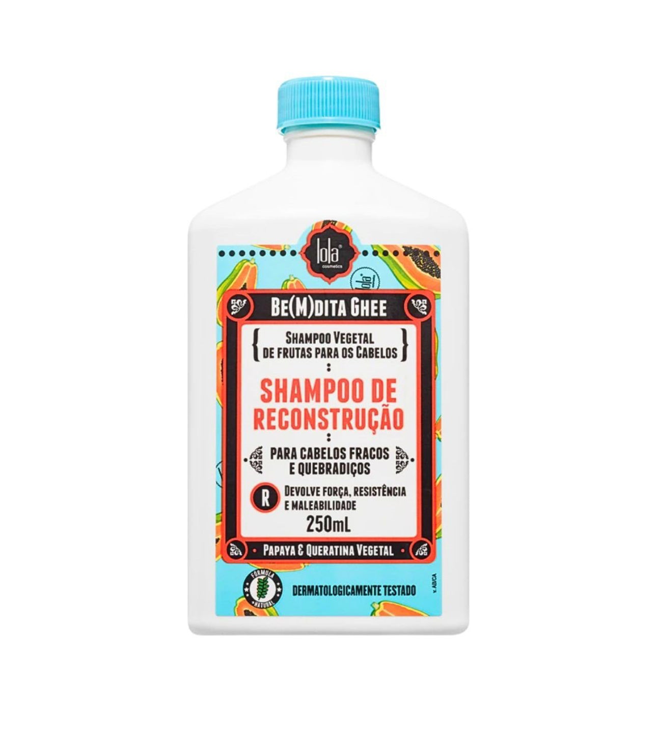 Lola Be(m)dita Ghee Papaya and Keratin Reconstructing Shampoo 250ml