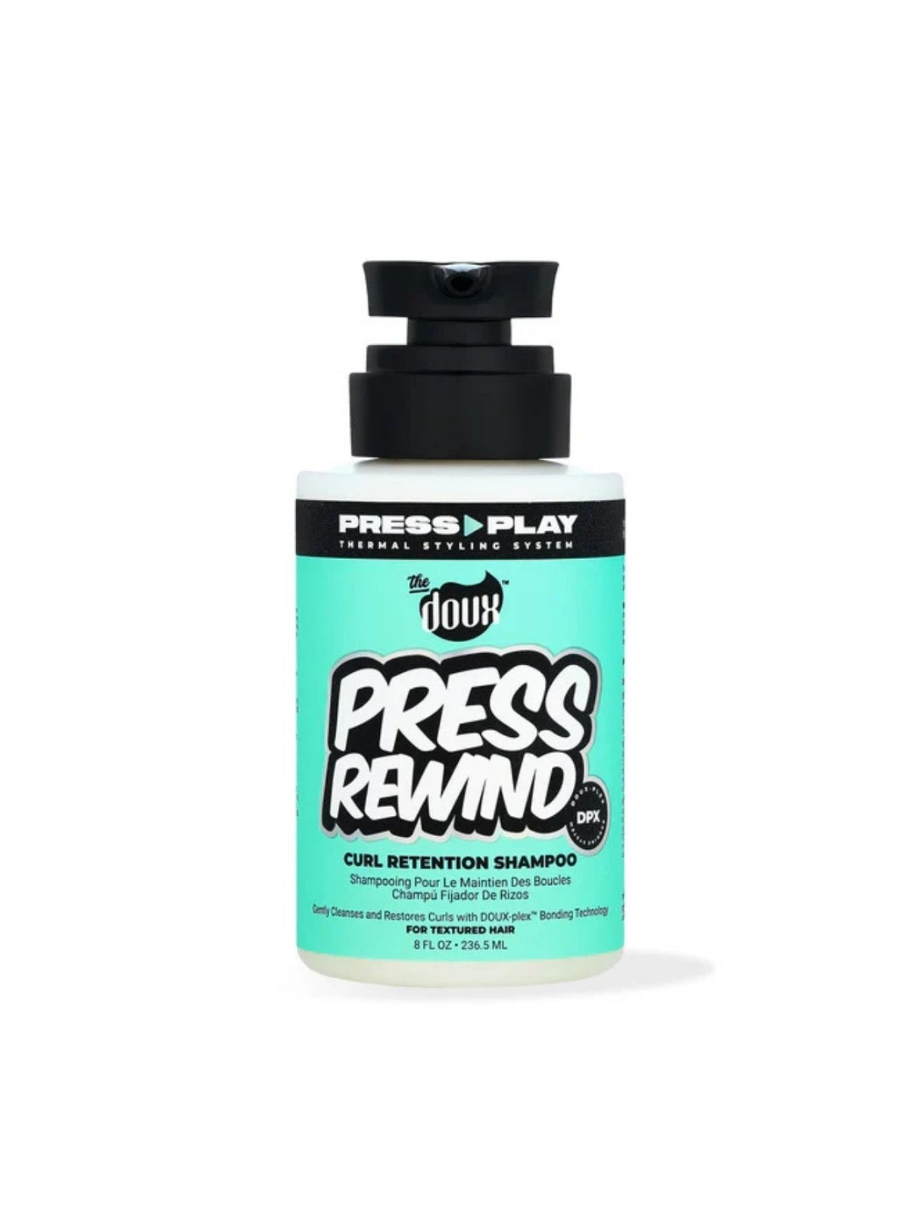 The Doux Press Play Rewind Curl Retention Shampoo 237ml