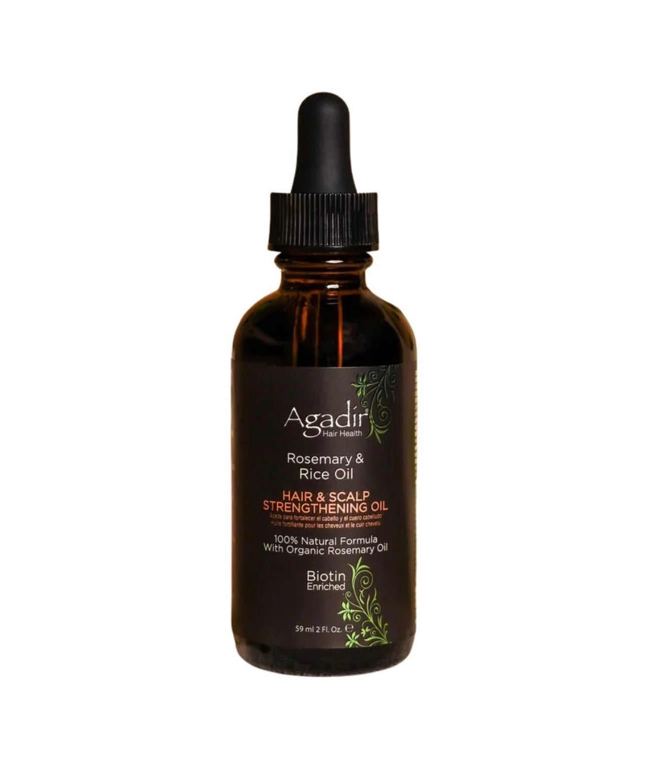 Agadir Rosemary & Rice Oil Hair & Scalp Strengthening Oil 59ml