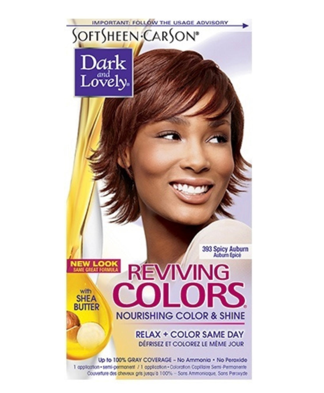 Dark & Lovely Reviving Colors Spiced Auburn 393
