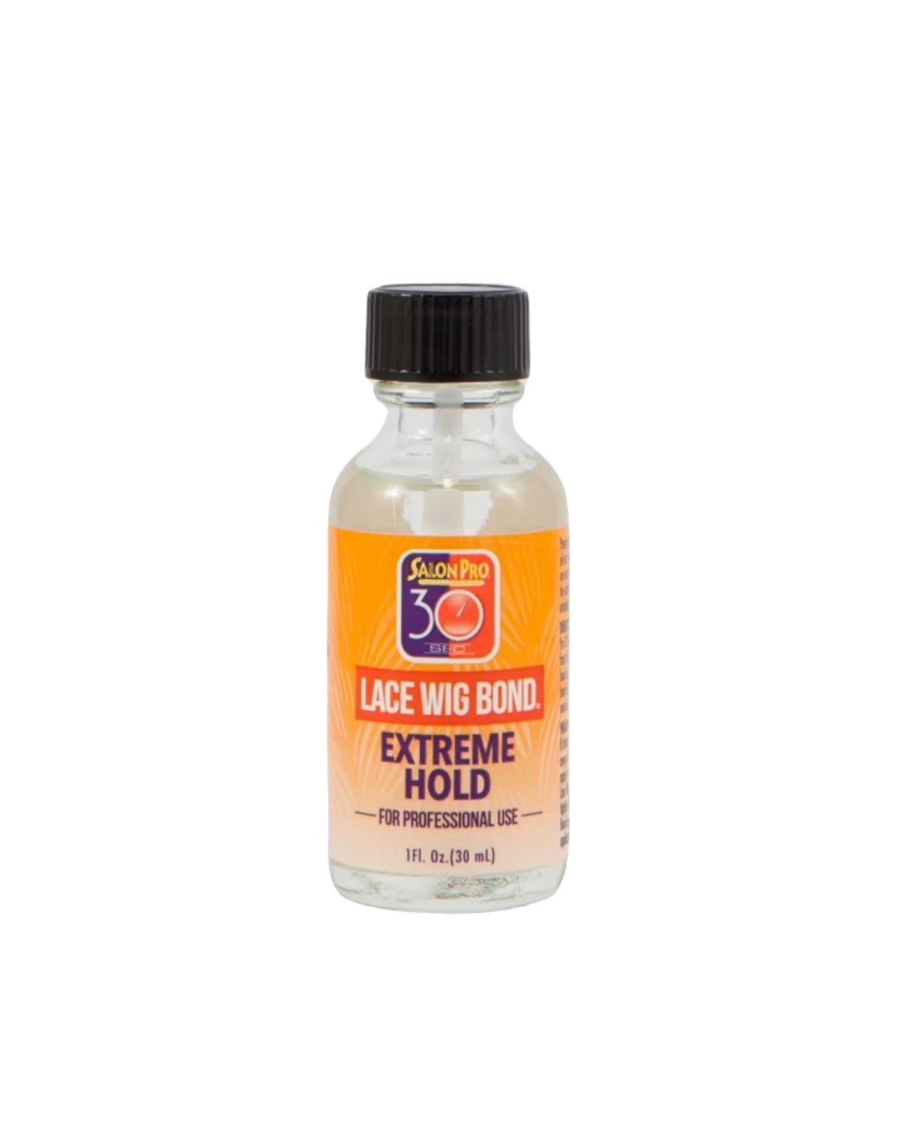 Salon Pro 30 Sec Lace Wig Bond Extreme Hold 1oz-30 Ml