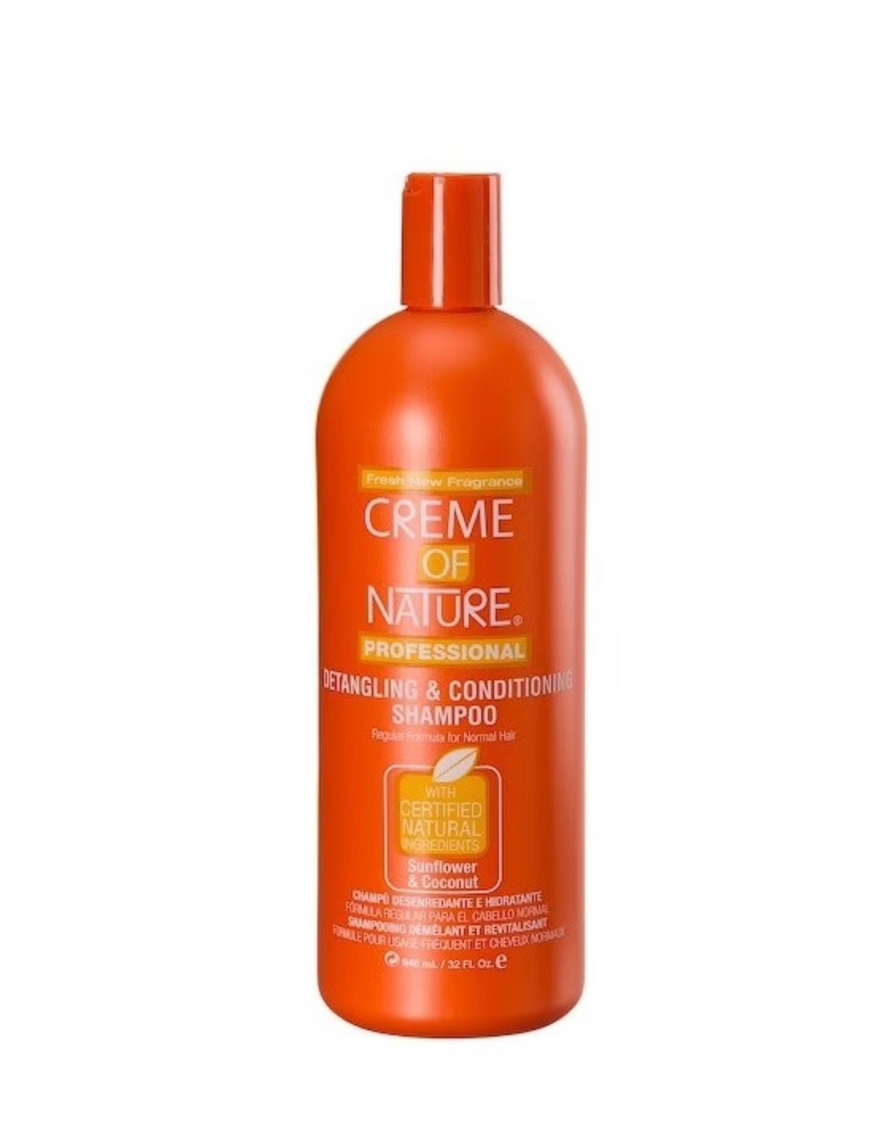 Creme Of Nature Sunflower & Coconut Detangling Conditioning Shampoo 32oz