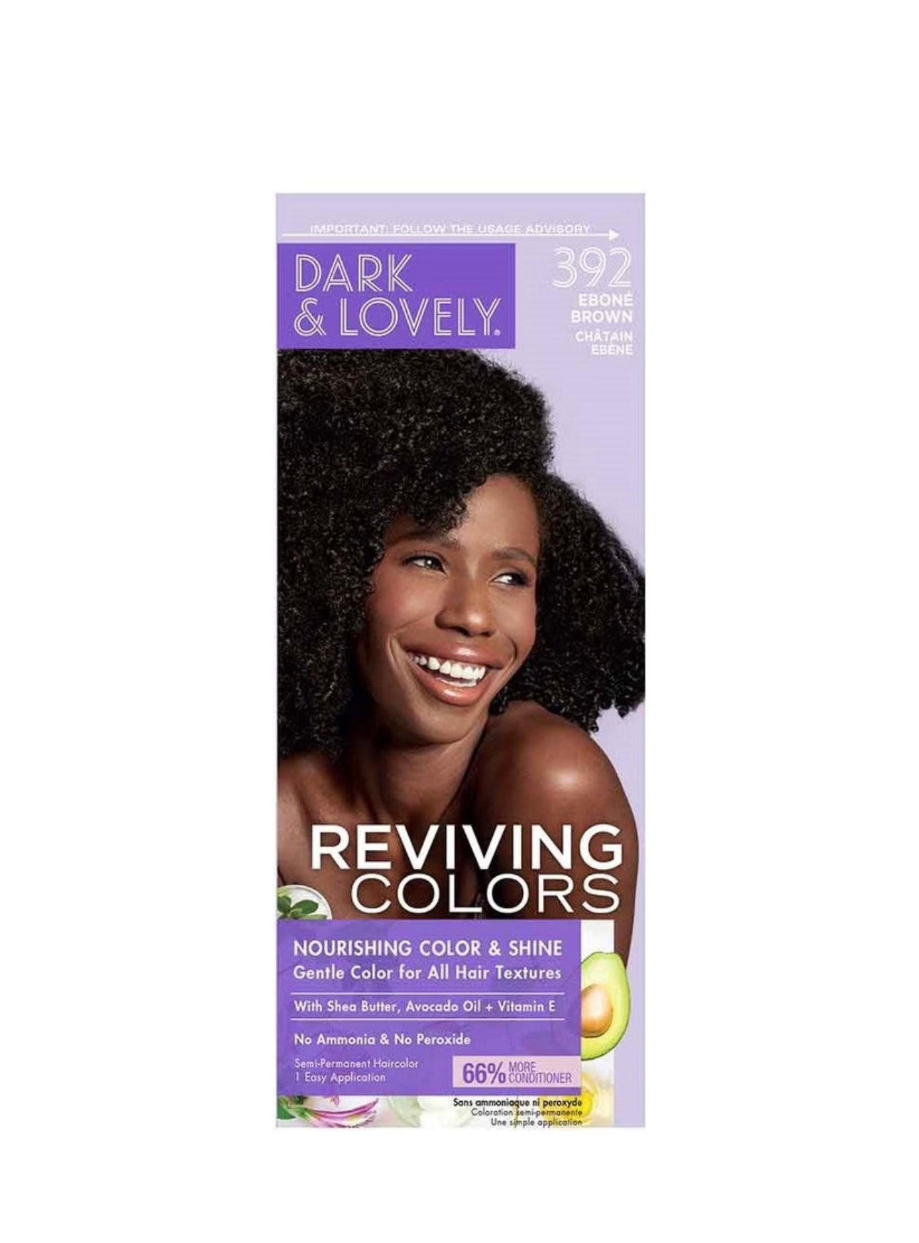 Dark And Lovely Reviving Color Ebone Brown 392