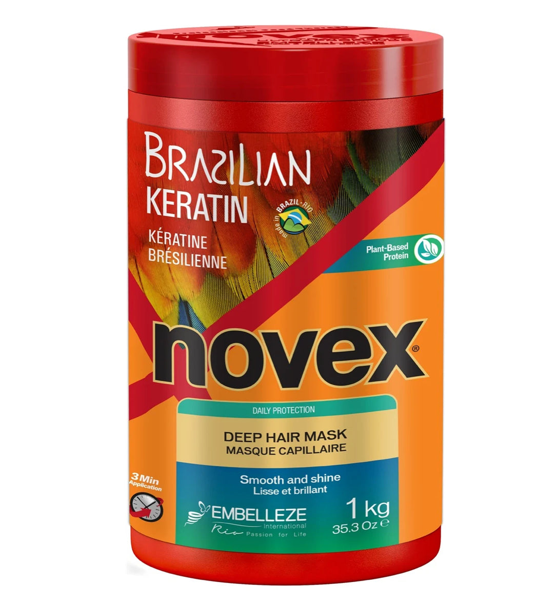 Novex Brazilian Keratin Hair Mask 1kg