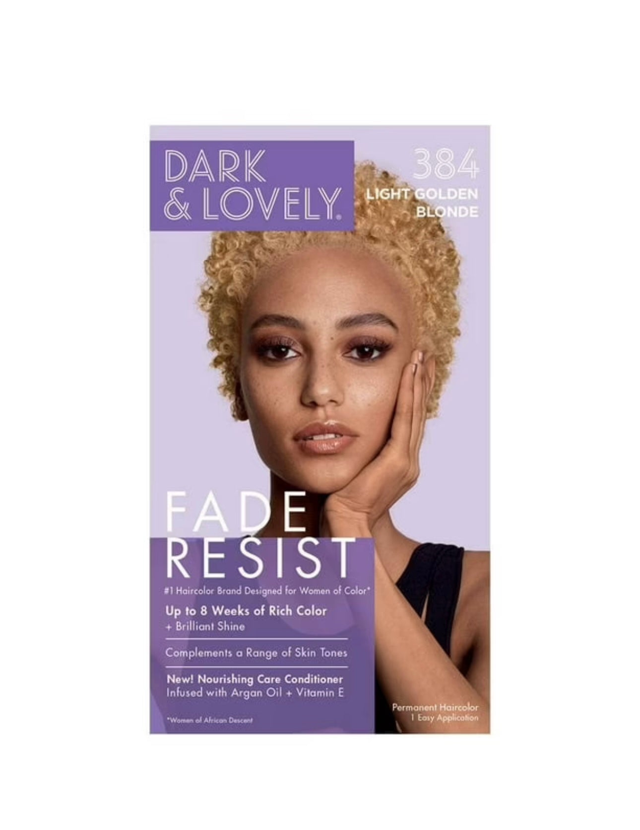 Dark And Lovely Fade Resist Hair Color - 384 Light Golden Blonde