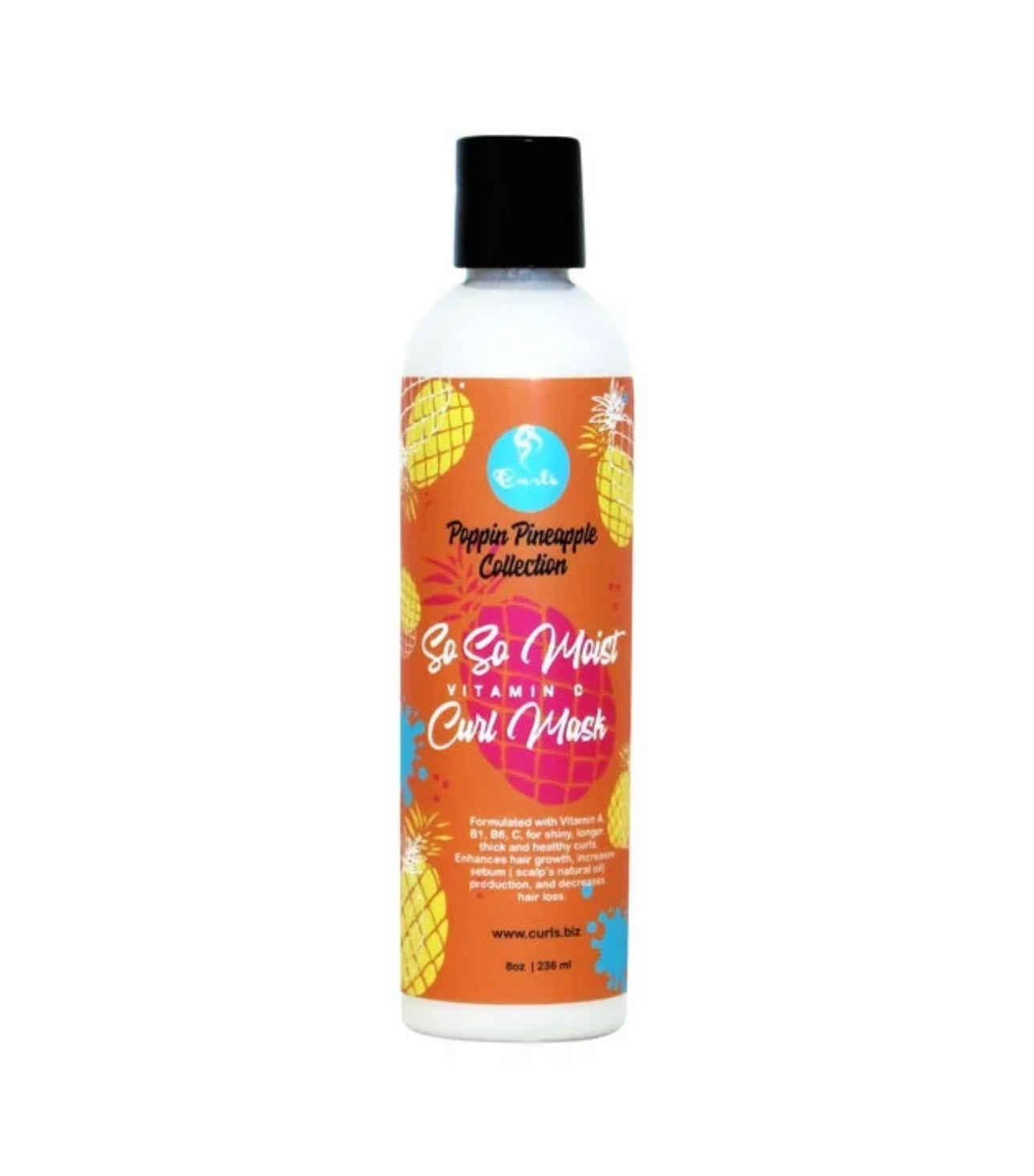 Curls Poppin Pineapple So So Moist Vitamine C Curl Mask 236ml