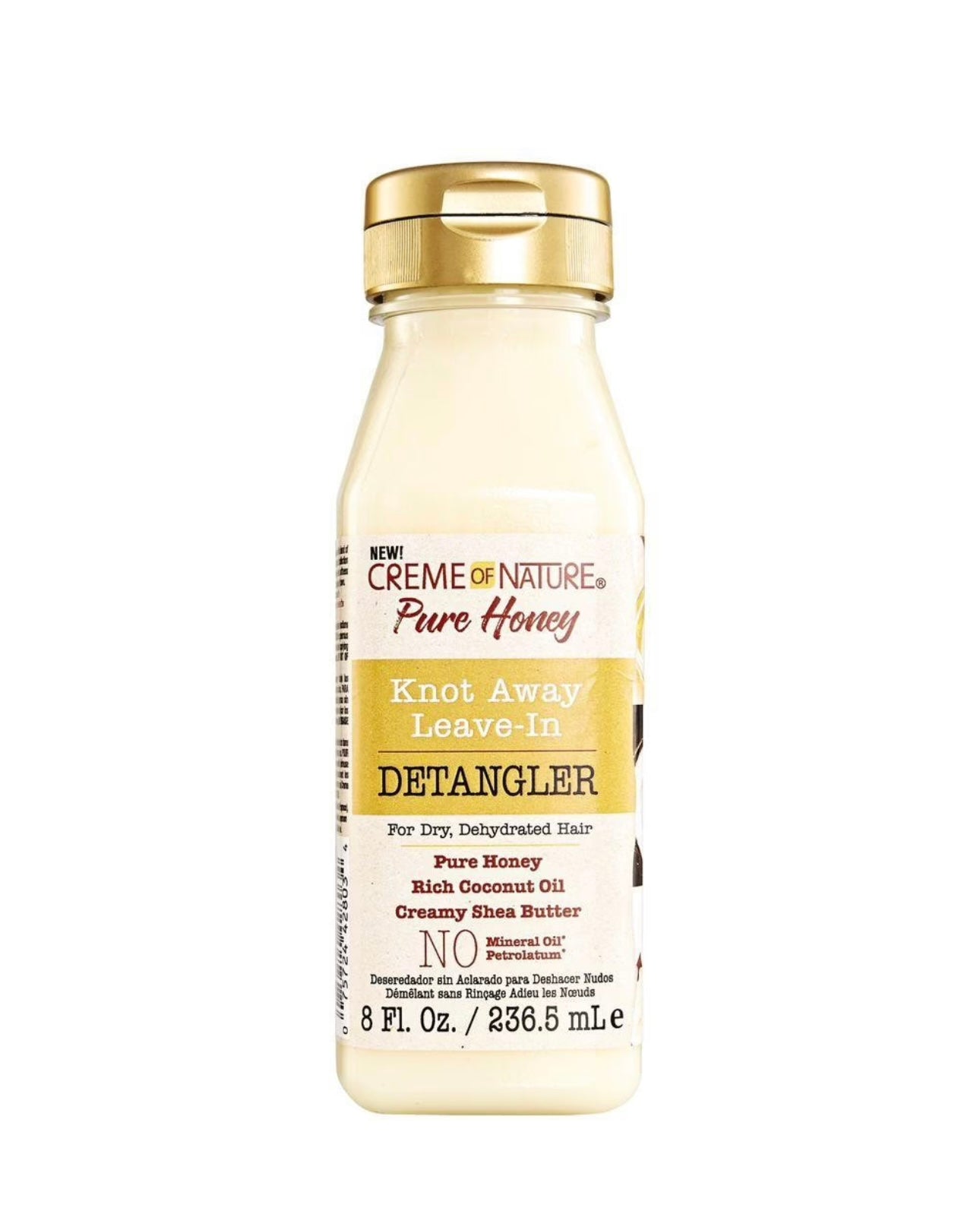 Creme Of Nature Pure Honey Knot Away Leave-In Detangler 8oz