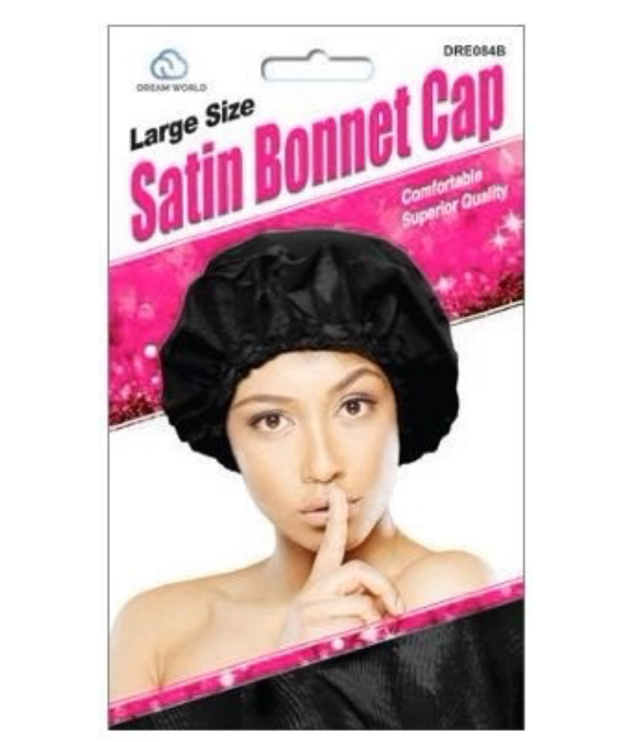 Dream World Large Size Satin Bonnet Cap DRE084B