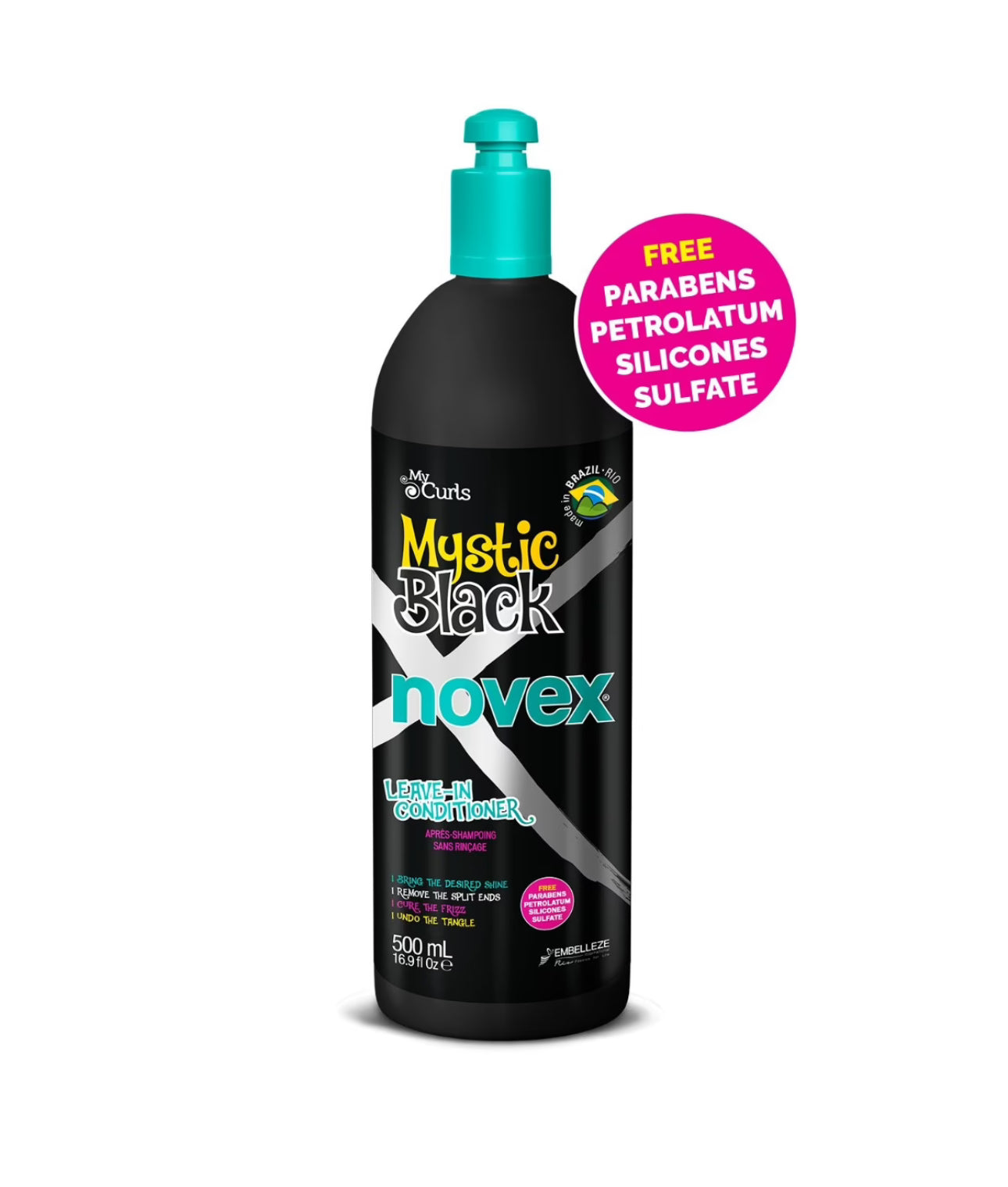 Novex My Curls Mystic Black Leave-In Conditioner 500 Ml