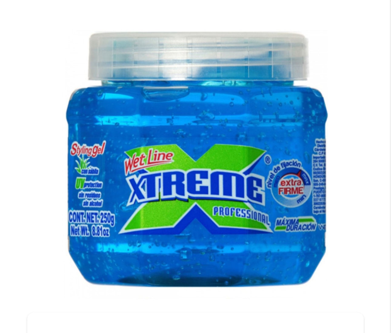 Wet Line Xtreme Professional Styling Gel Extra Hold Blue 8.8 Oz