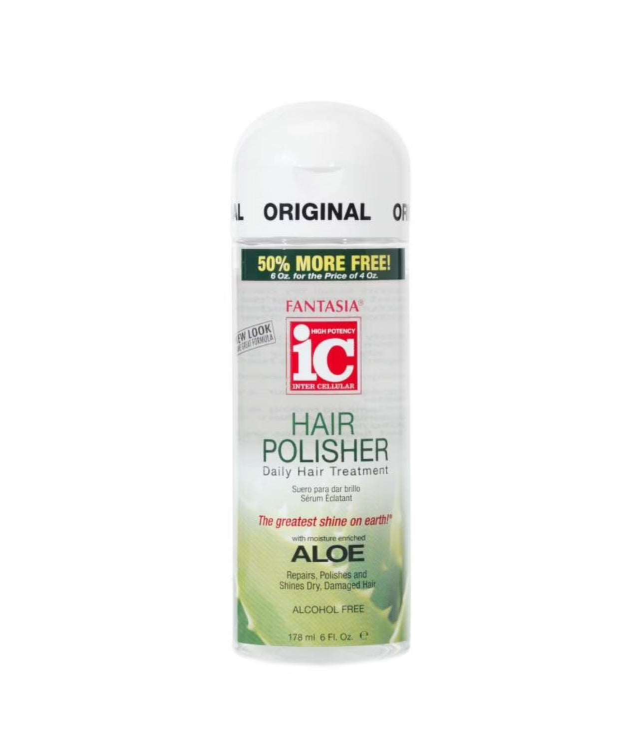 Fantasia IC Hair Polisher Aloe Daily Hair Treatment 6 Oz