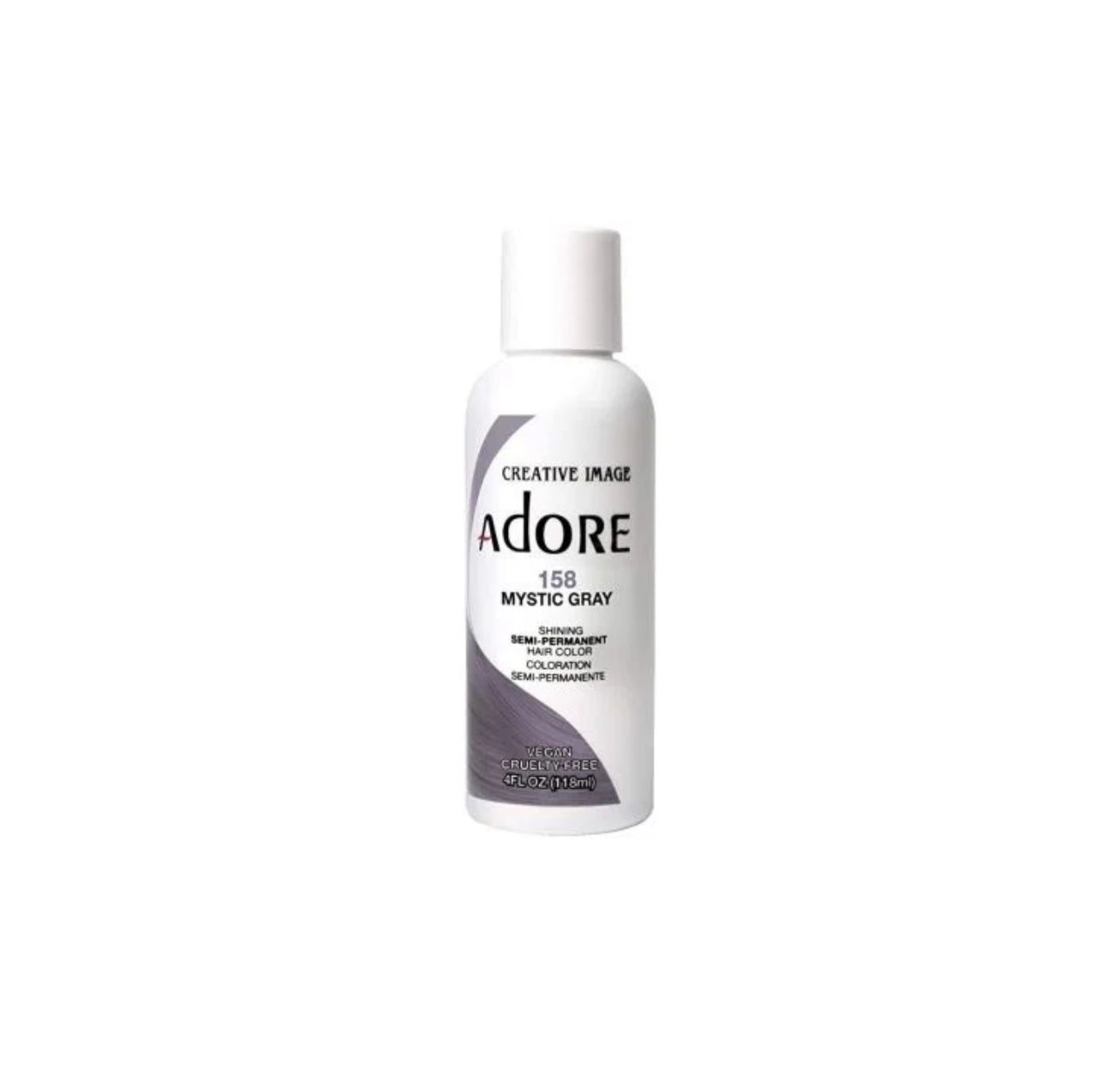 Adore Semi Permanent Hair Color 158 Mystic Gray 118ml