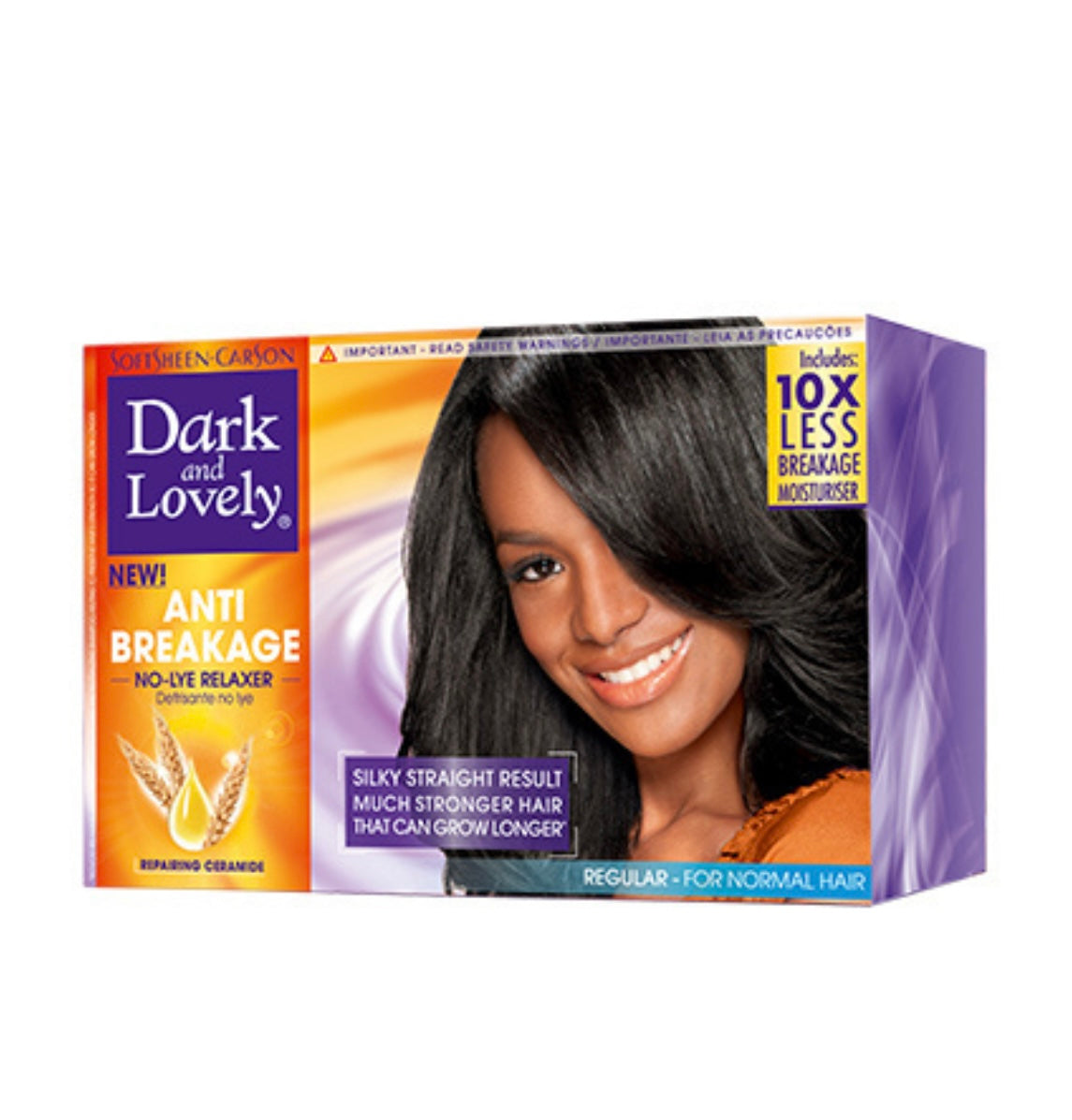 Dark & Lovely Anti-Breakage Hair Relaxer Kit Regular