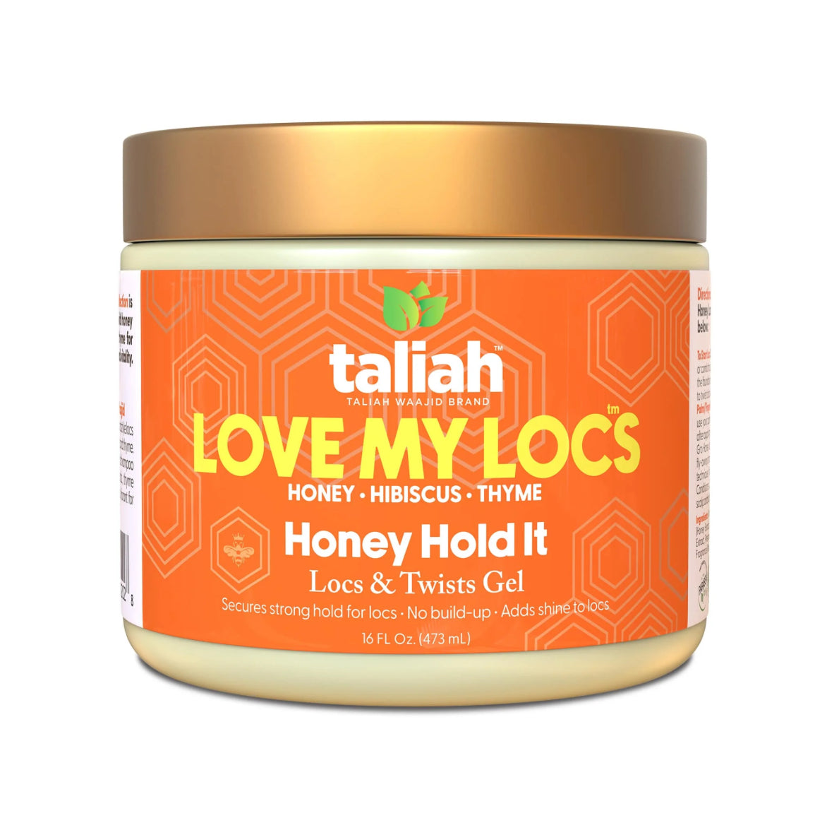 Taliah Waajid Love My Locs Honey Hold It Locs & Twists Gel 16oz