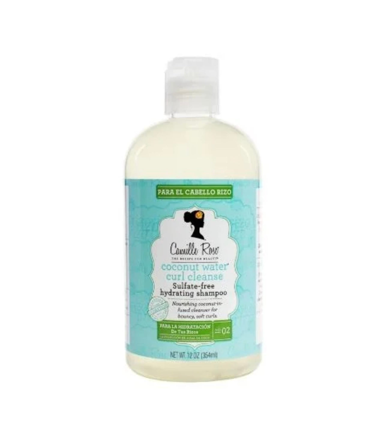 Camille Rose Coconut Water Curl Cleanse Sulfate Free Hydrating Shampoo 12oz