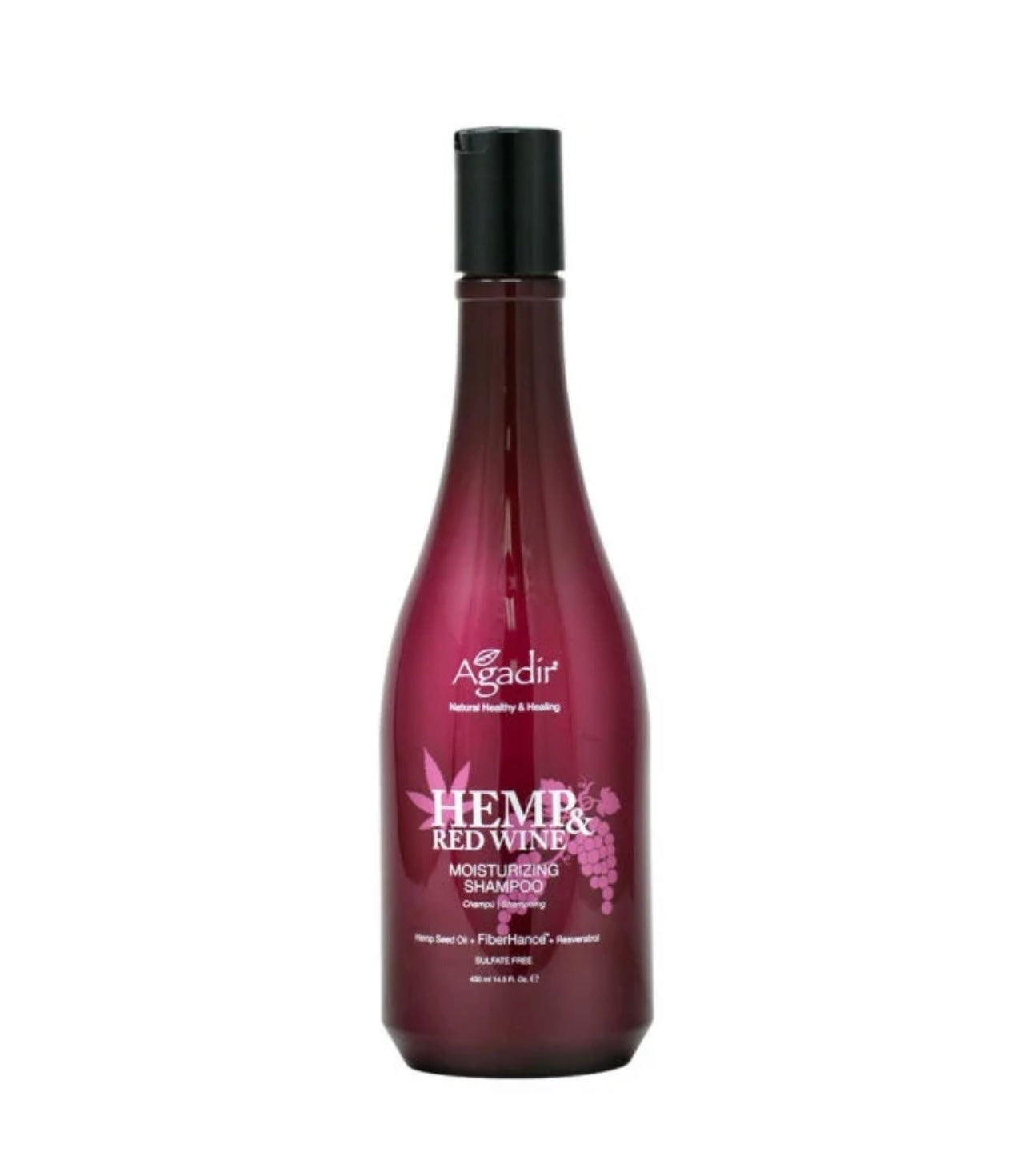 Agadir Hemp & Red Wine Moisturizing Shampoo 14.5oz