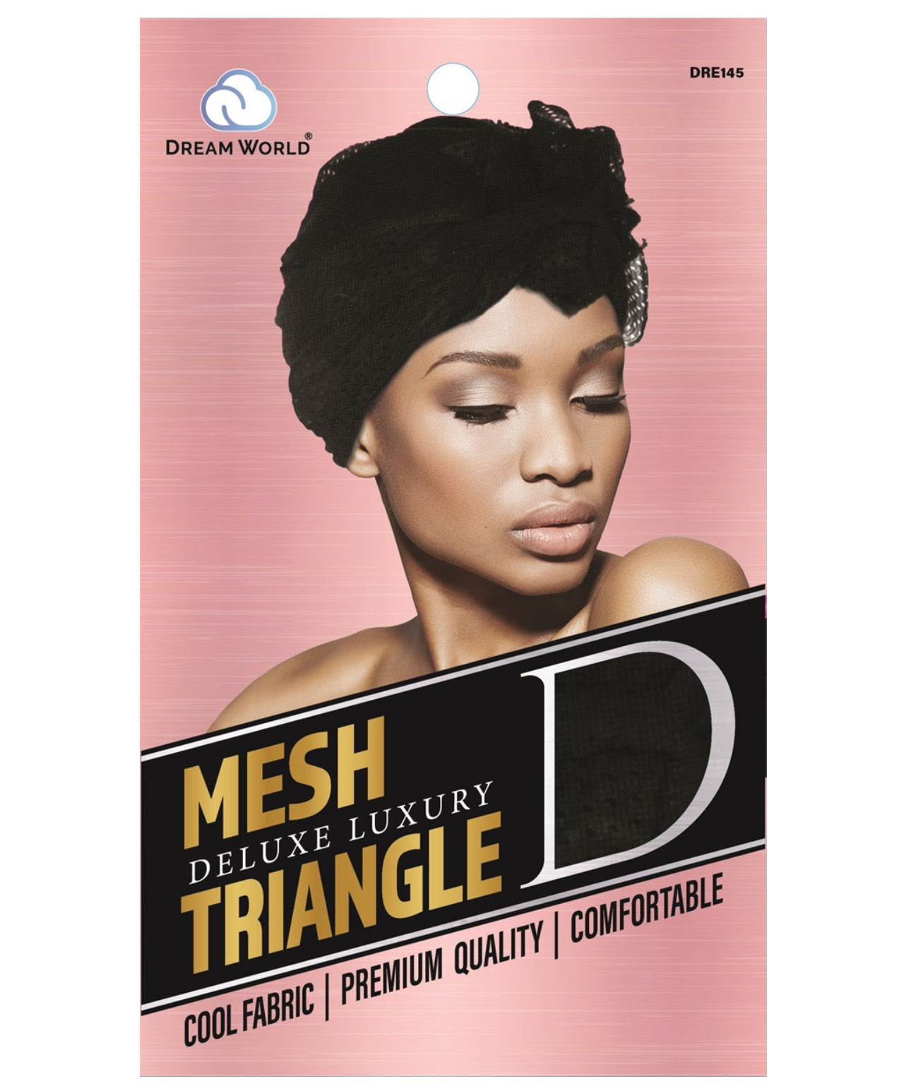 Dream World Mesh Triangle Black DRE145