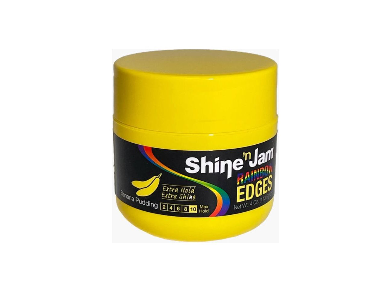 Shine 'n Jam Rainbow Edges Banana Pudding 4 oz