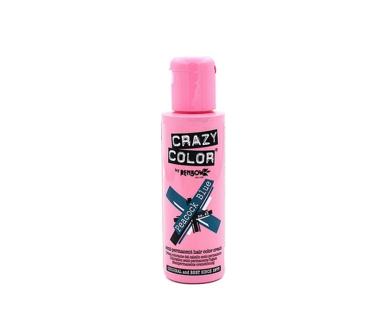 Crazy Color 45 Peacock Blue 100ml