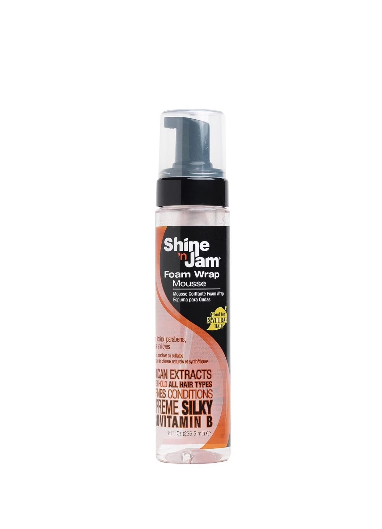 Shine 'N Jam Supreme Foam Wrap Mousse 8oz