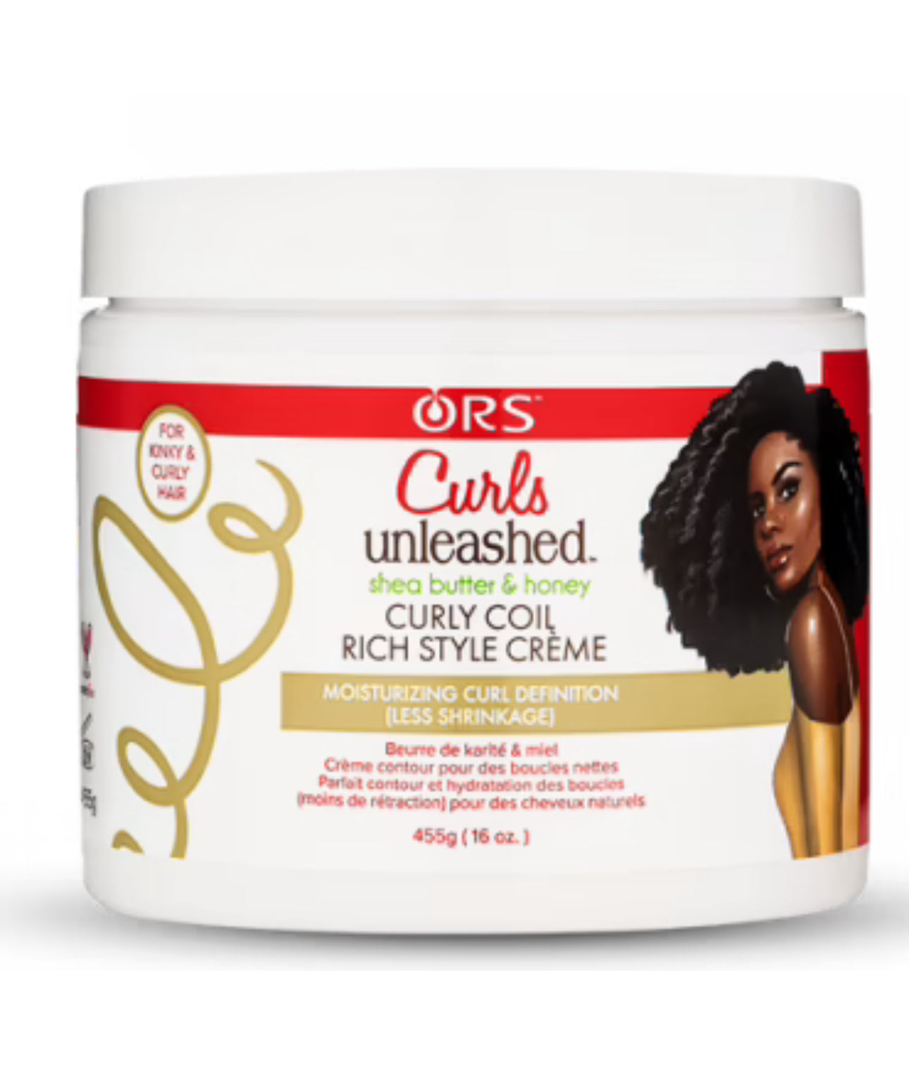 ORS Curls Unleashed Curly Coil Rich Styler Creme 16 oz