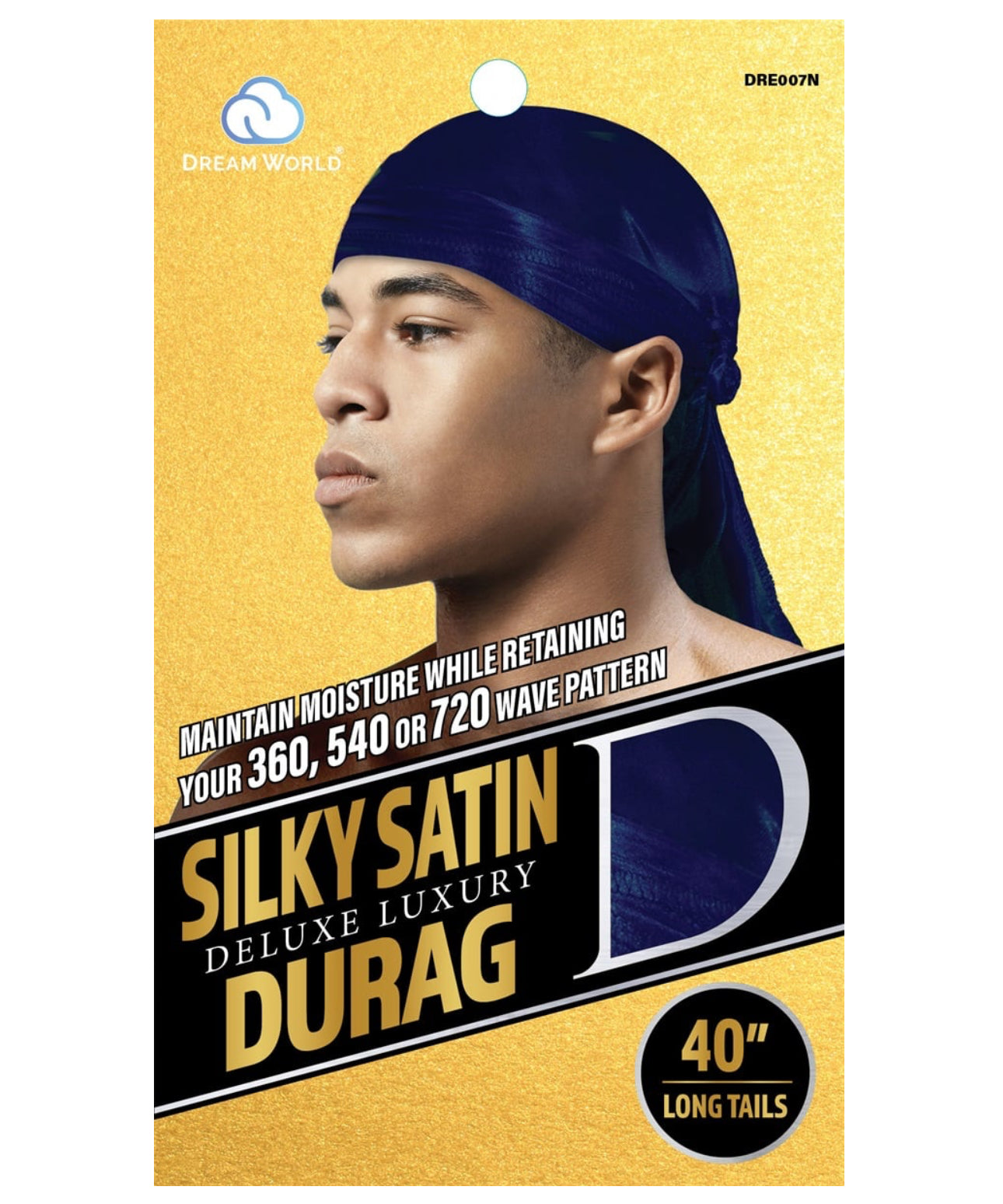 Dream World M-Durag Smooth & Thick Navy #DRE007N
