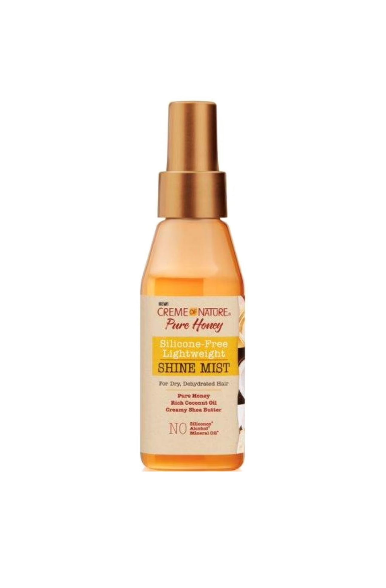 Creme Of Nature Pure Honey Silicone-Free Lightweight Shine Mist 118 Ml