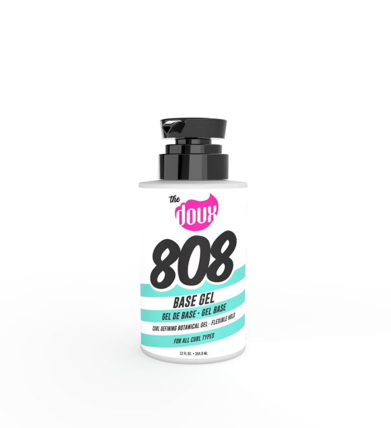 The Doux 808 Base Botanical Curl Activating Hair Gel 354ml