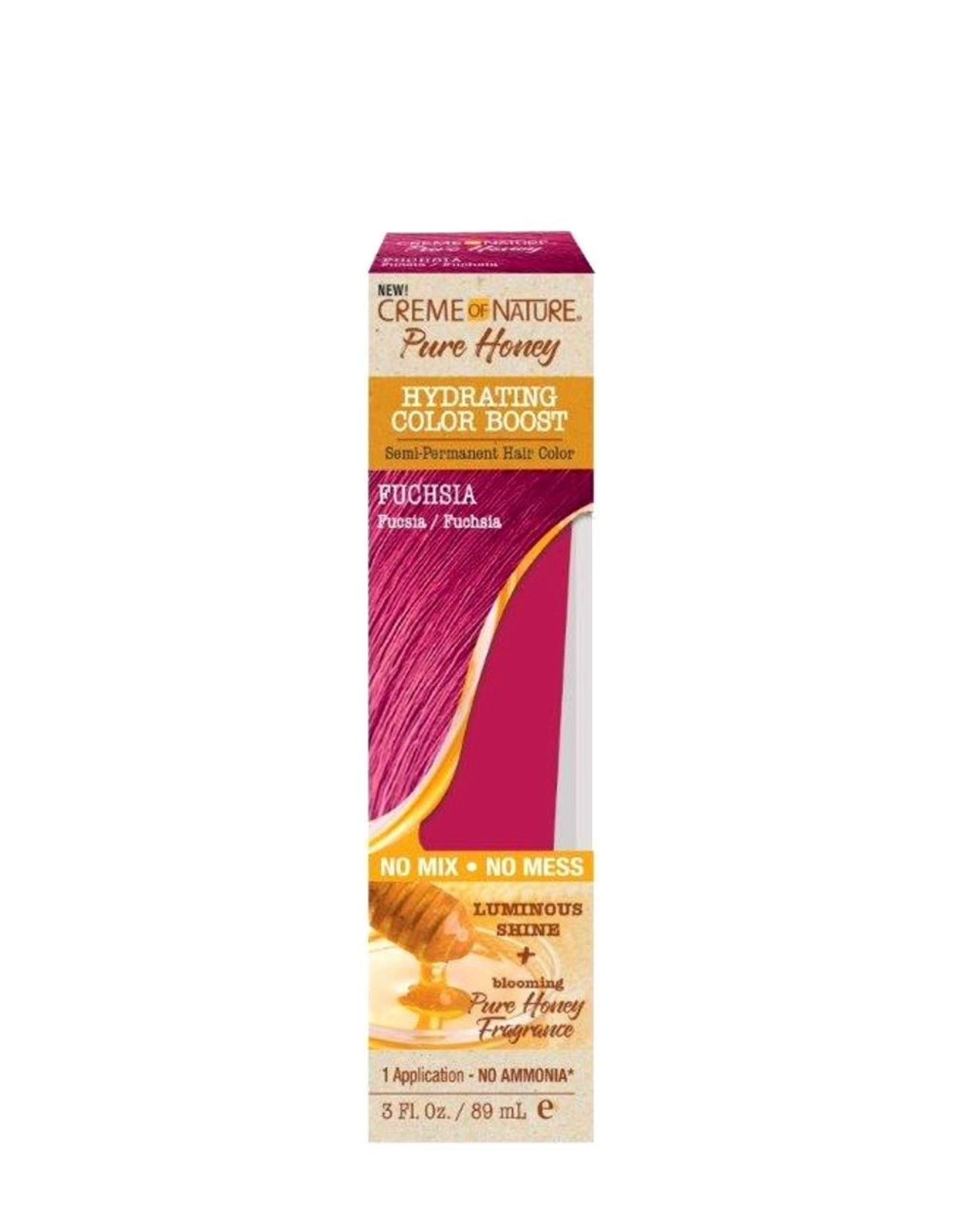 Creme Of Nature Pure Honey Color Boost 89ml Fuchsia