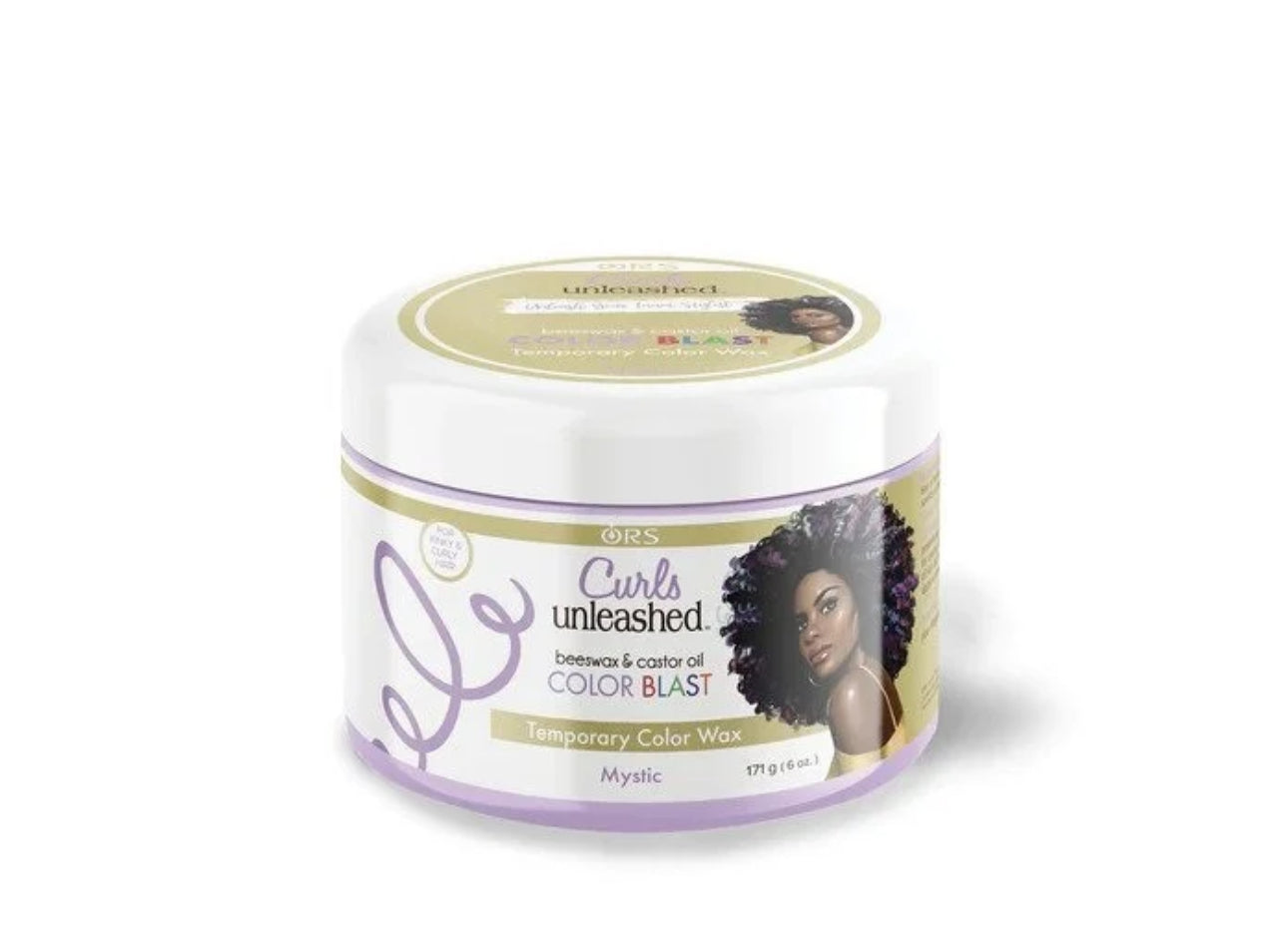 ORS Curls Unleashed Color Blast Temporary Hair Makeup Wax Mystic 6 Oz