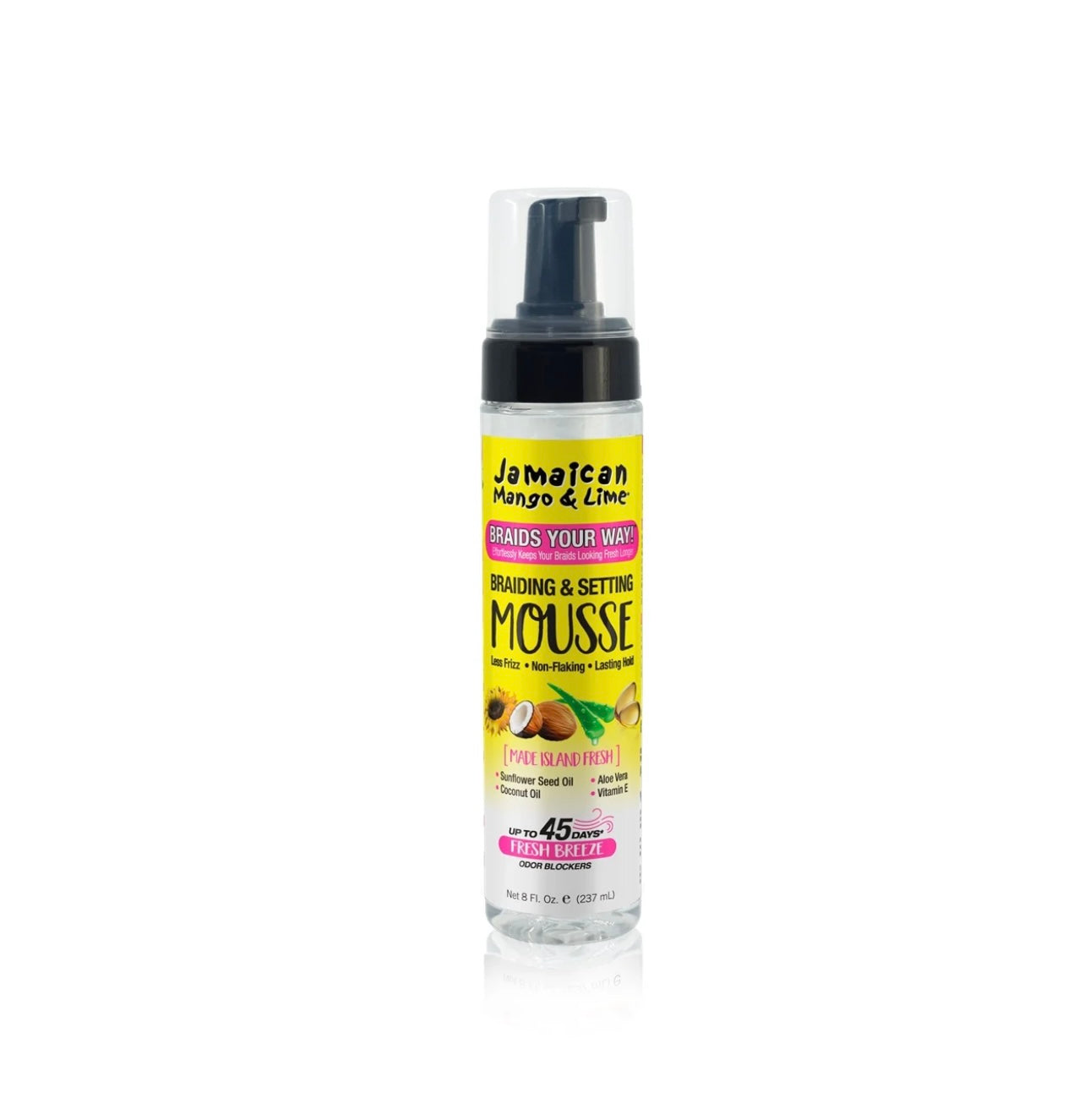 Jamaican Mango & Lime Braiding & Setting Mousse 8oz