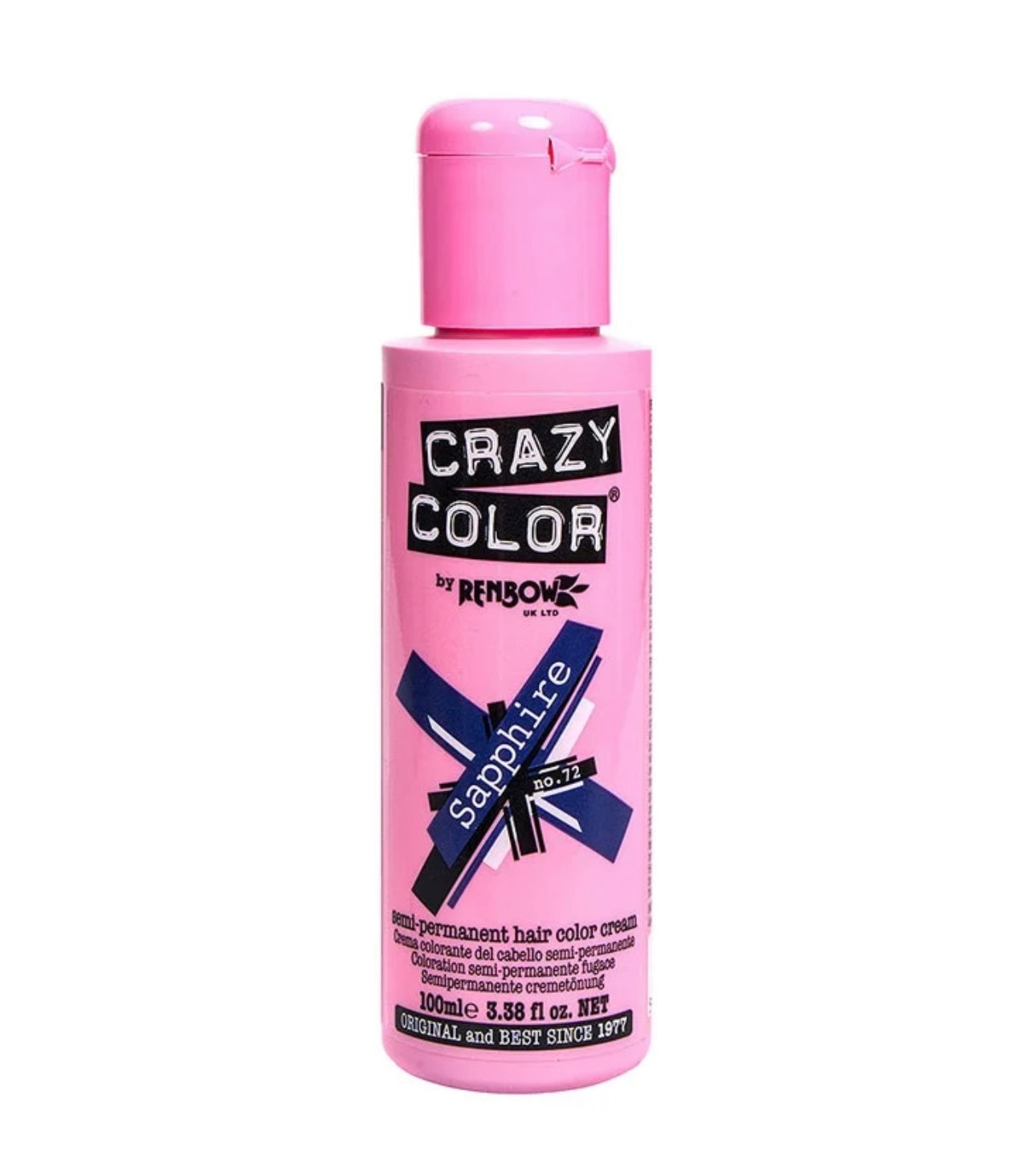 Crazy Color 72 Sapphire 100ml