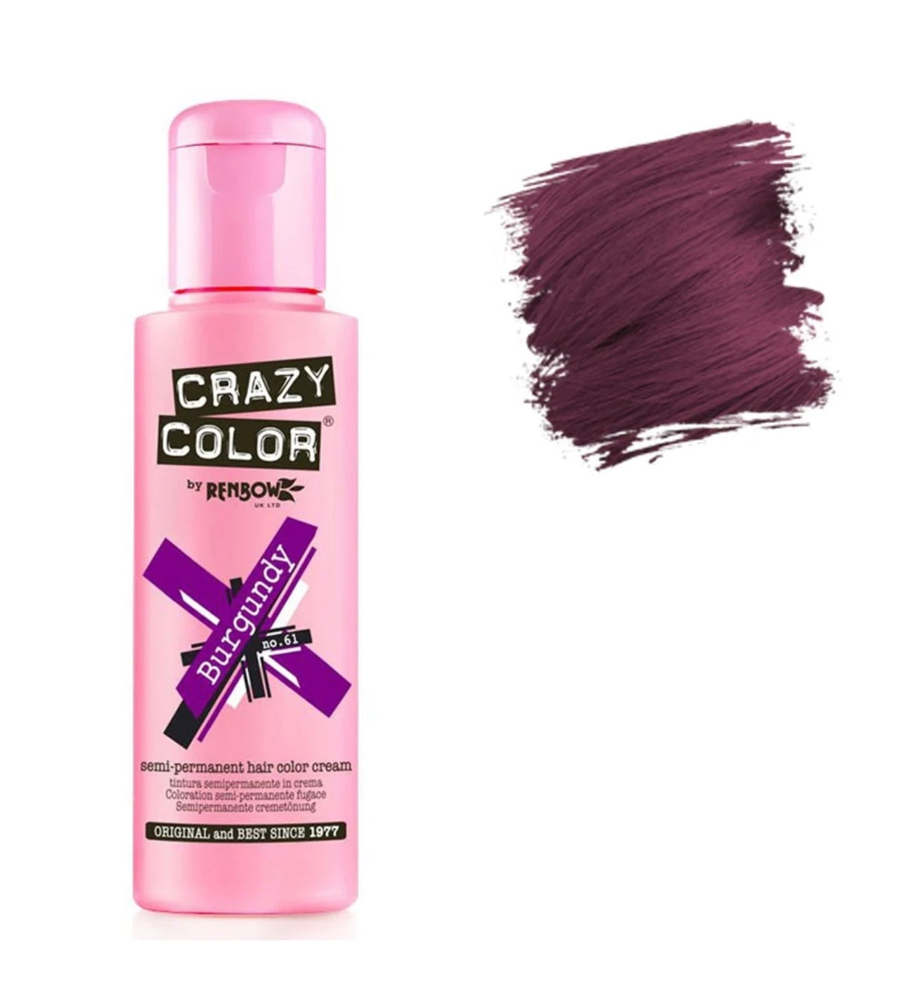 Crazy Color 61 Burgundy 100ml
