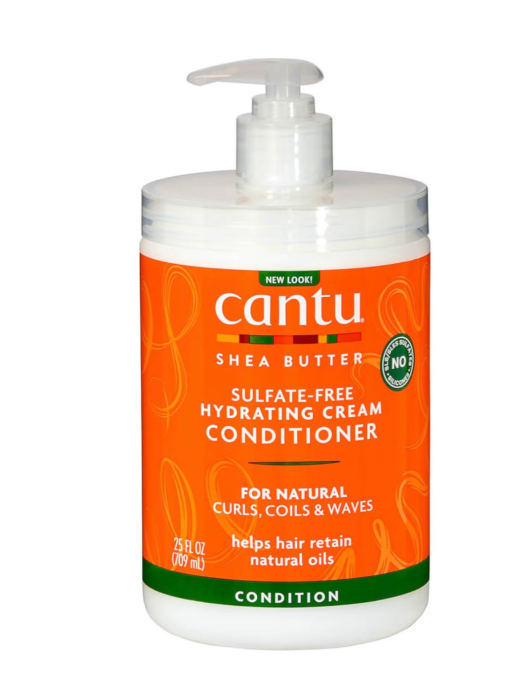 Cantu Shea Butter Sulfate Free Hydrating Cream Conditioner 25 oz Salon Size