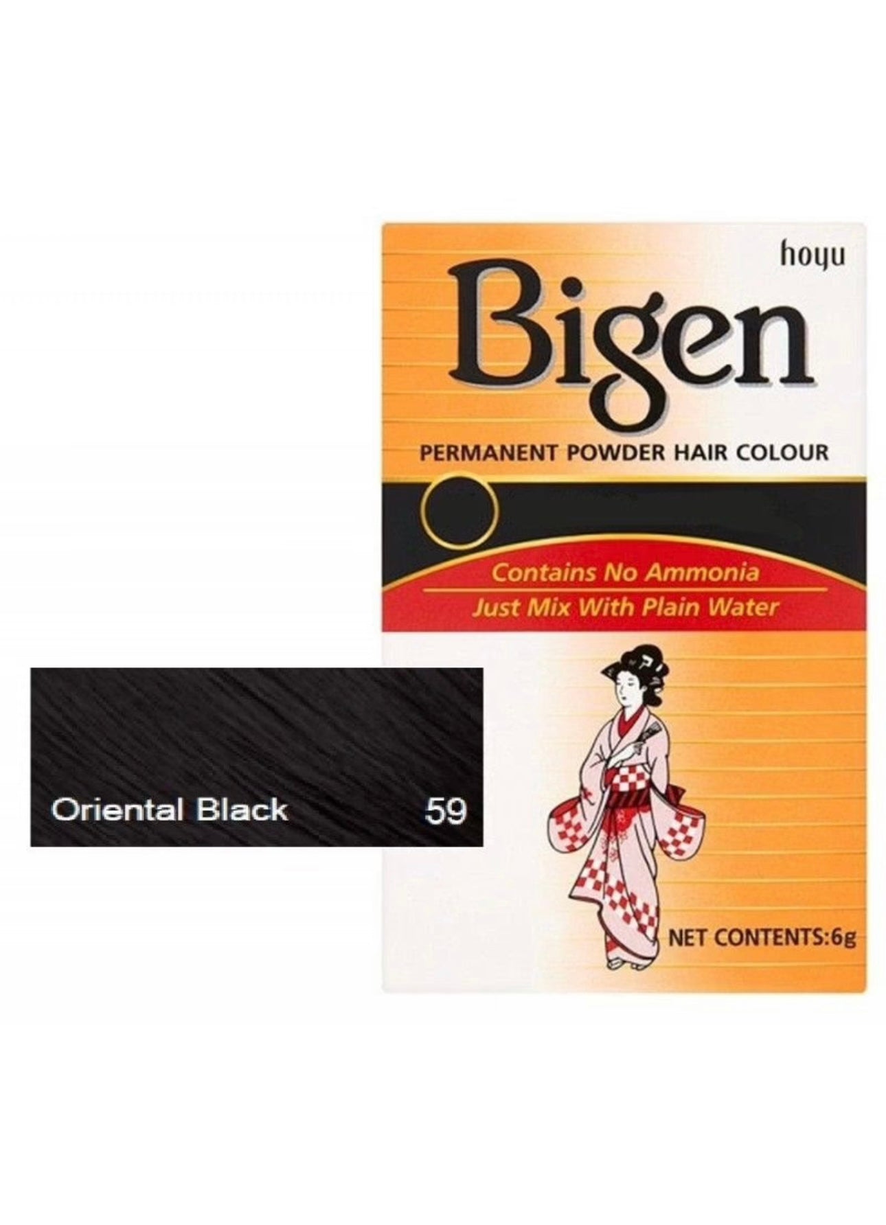 Bigen Hair Color #59 Oriental Black